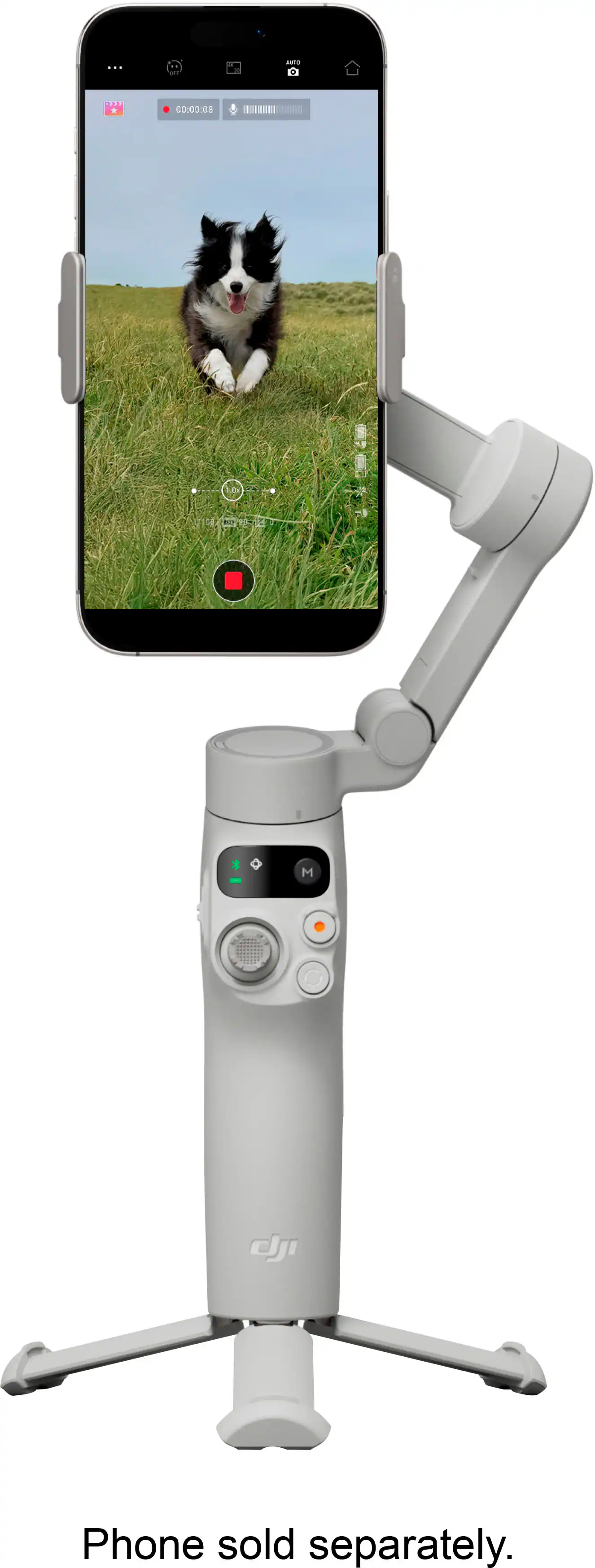 DJI - Osmo Mobile 7 Smartphone 3-Axis Gimbal Stabilizer - Gray