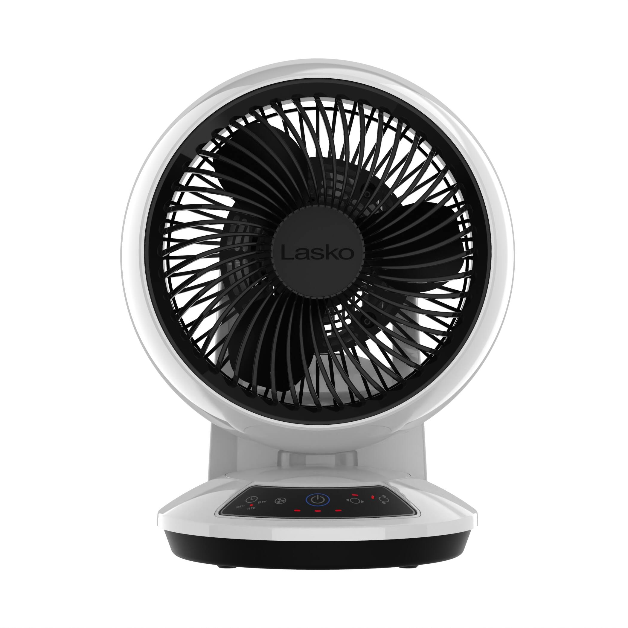 Lasko - Whirlwind Orbital Motion Air Circulator Fan with Timer and Remote Control - White - Image 9