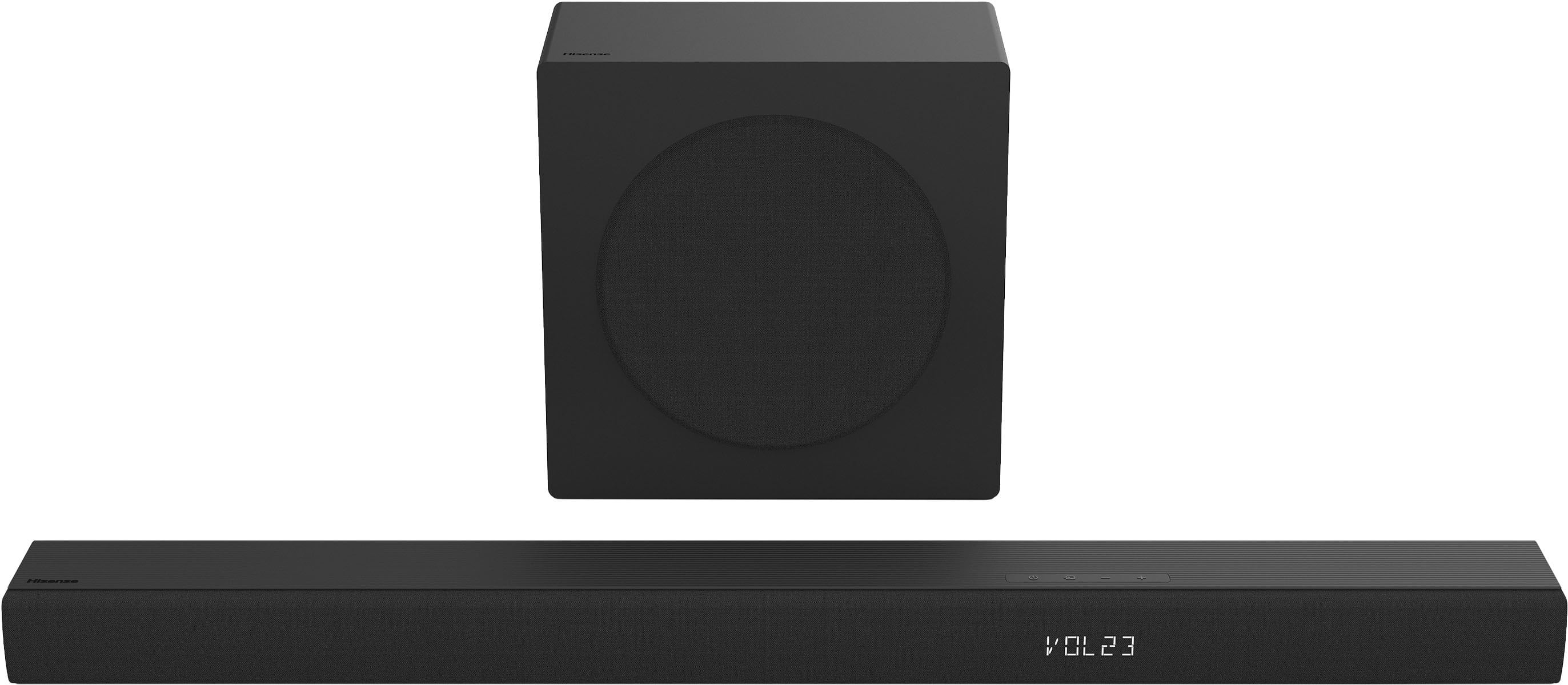 Hisense - 3.1 Channel 480W Soundbar with Wireless 6.5" Subwoofer (HS3100) - Black