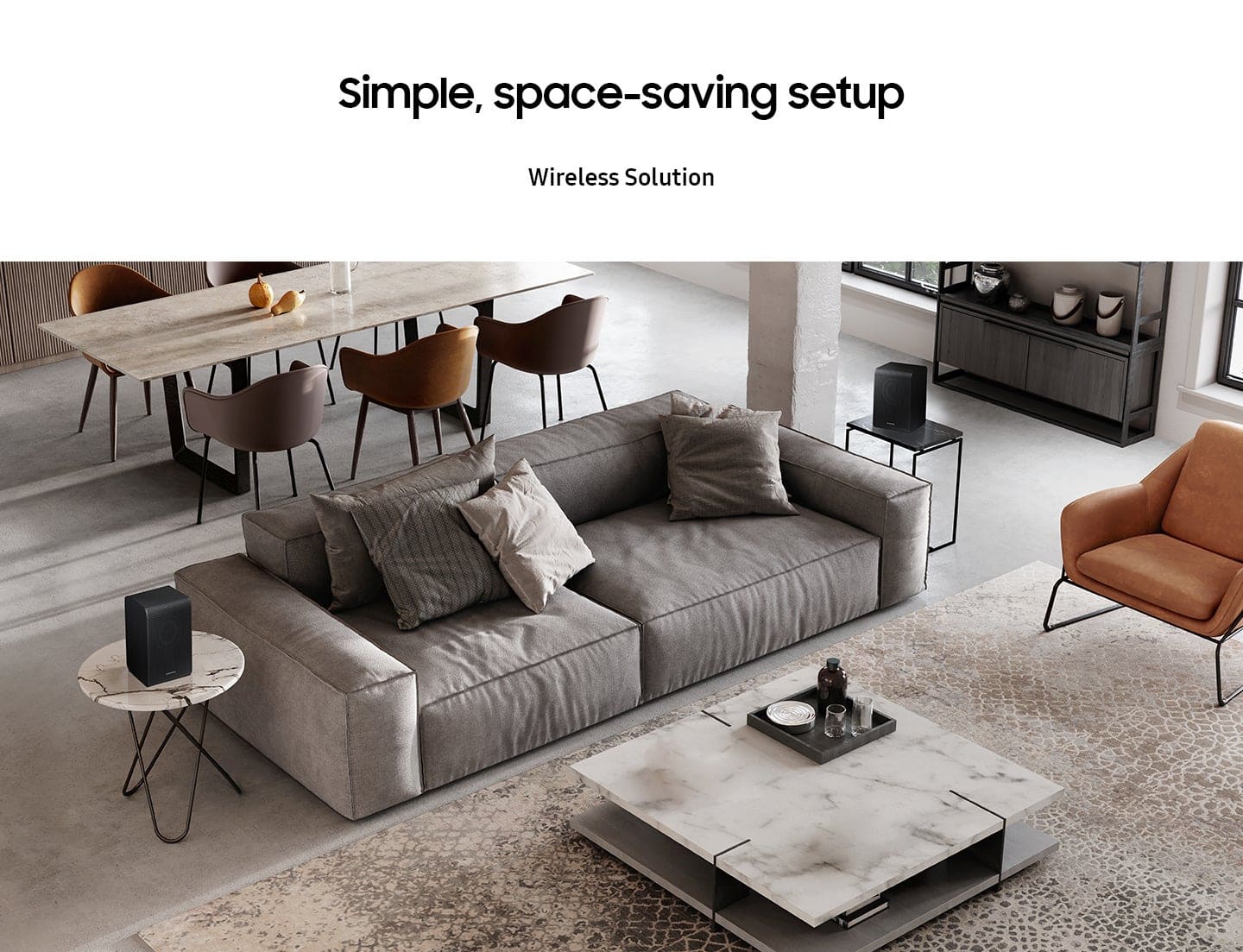 Samsung - SWA-9200S/ZA 2.0 Channel Wireless Rear Speaker Kit - Black - Image 7