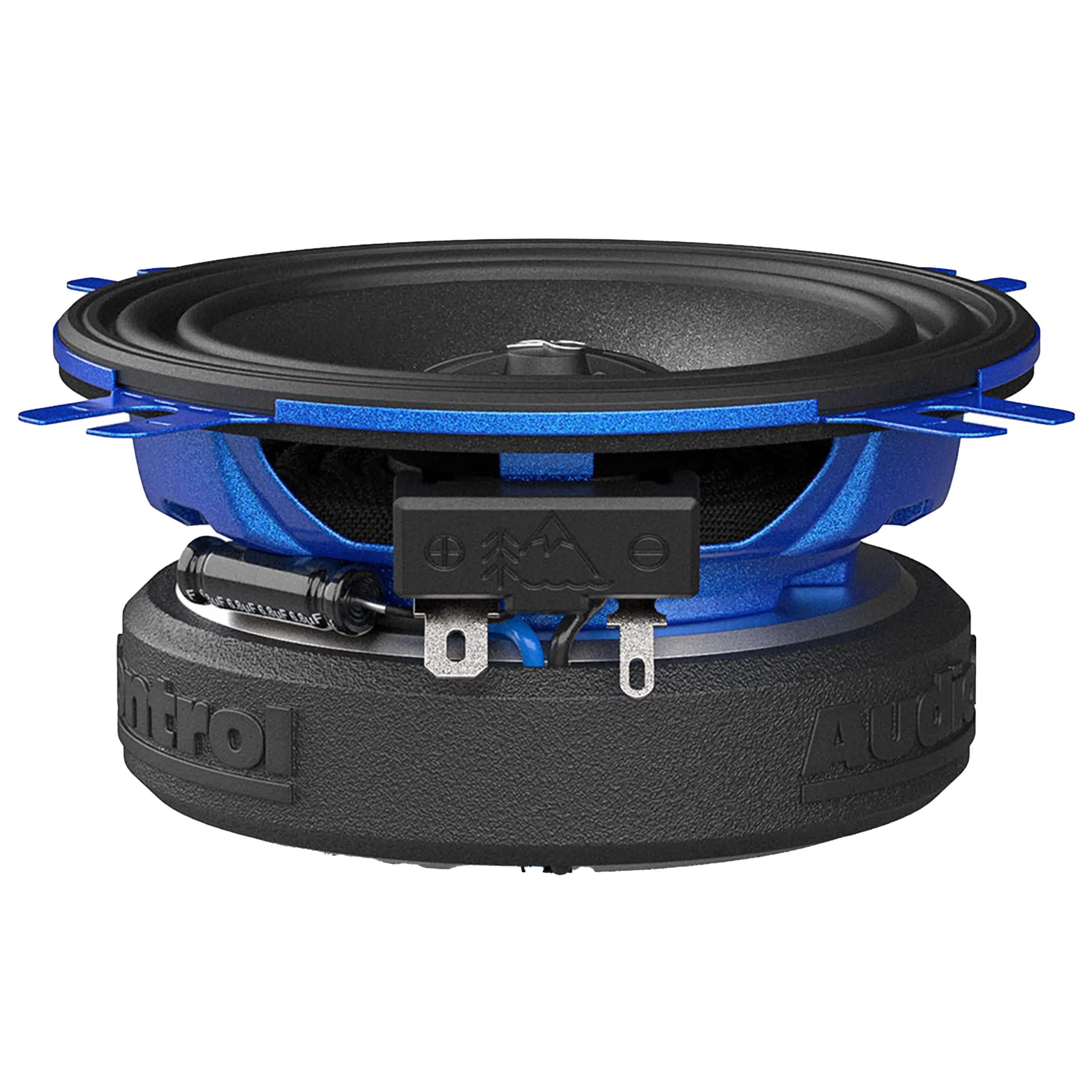AudioControl - PNW Series 3.5” High-Fidelity Coaxial Speakers (Pair) - Black/Blue - Image 5