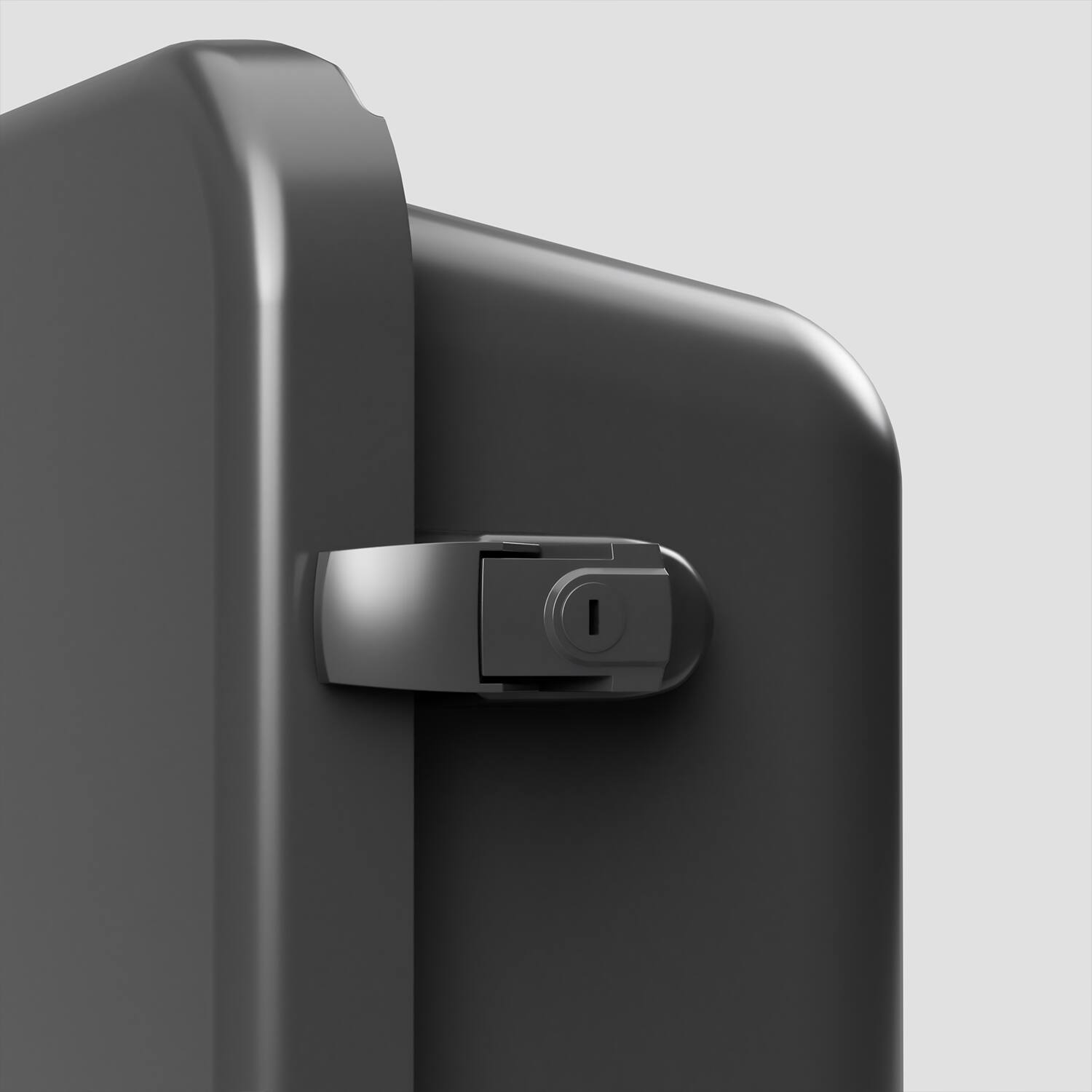 Storm Shell - Deluxe Weatherproof 44” Outdoor TV Enclosure with Full Motion TV Mount Included - Black - Image 12