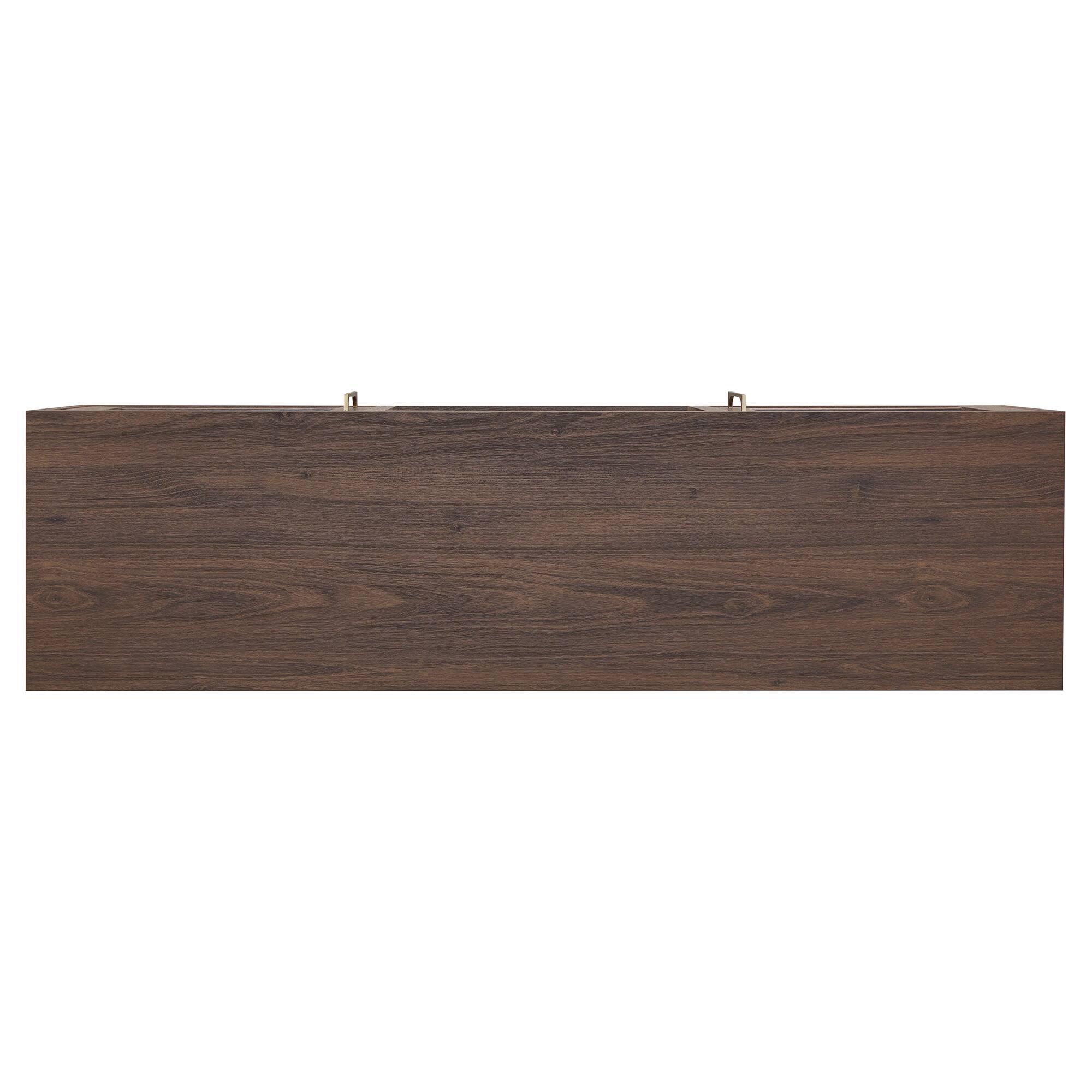 Camden&Wells - Quincy Log Fireplace TV Stand for Most TVs up to 65" - Alder Brown - Image 8
