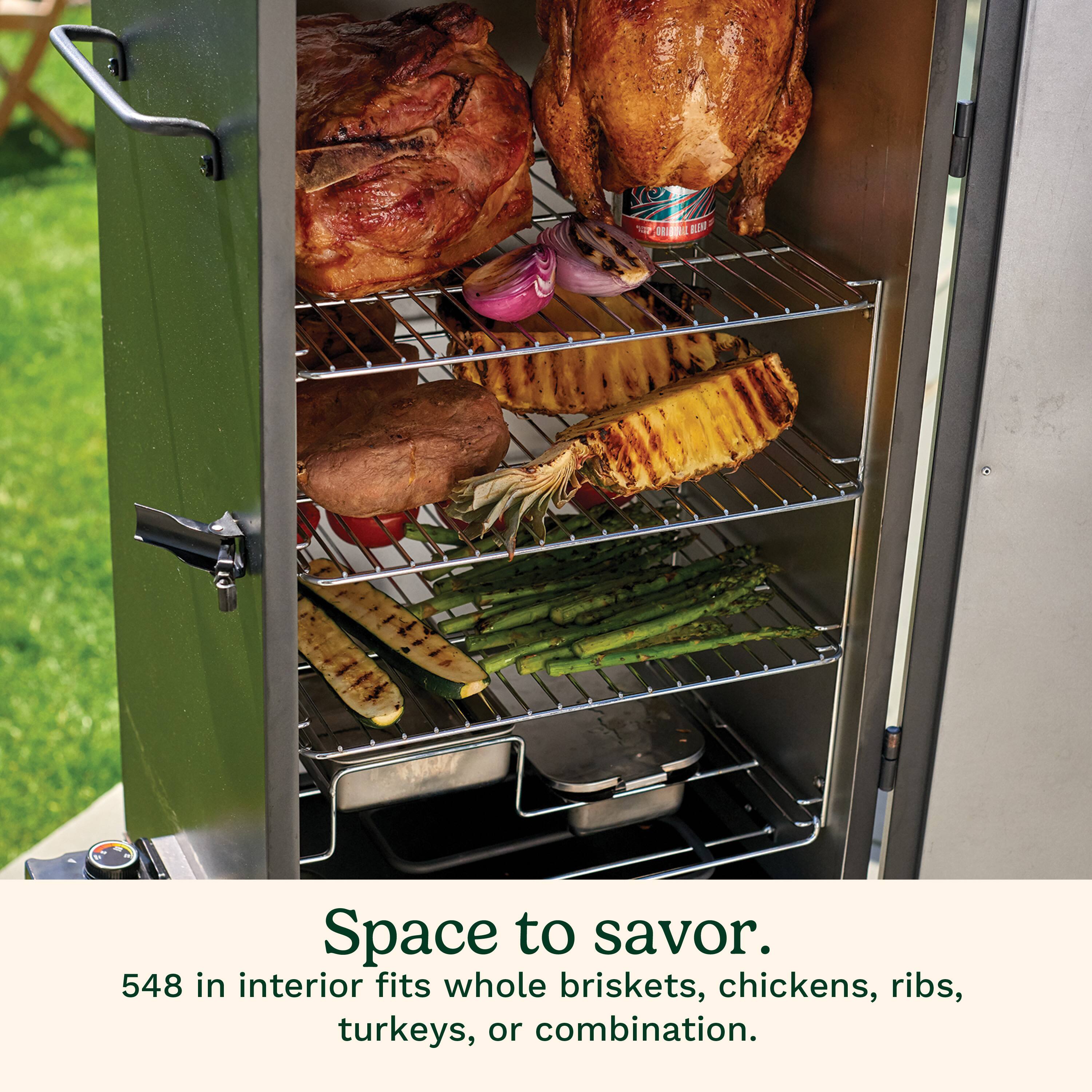 Cuisinart - 30" Electric Smoker - Black - Image 5