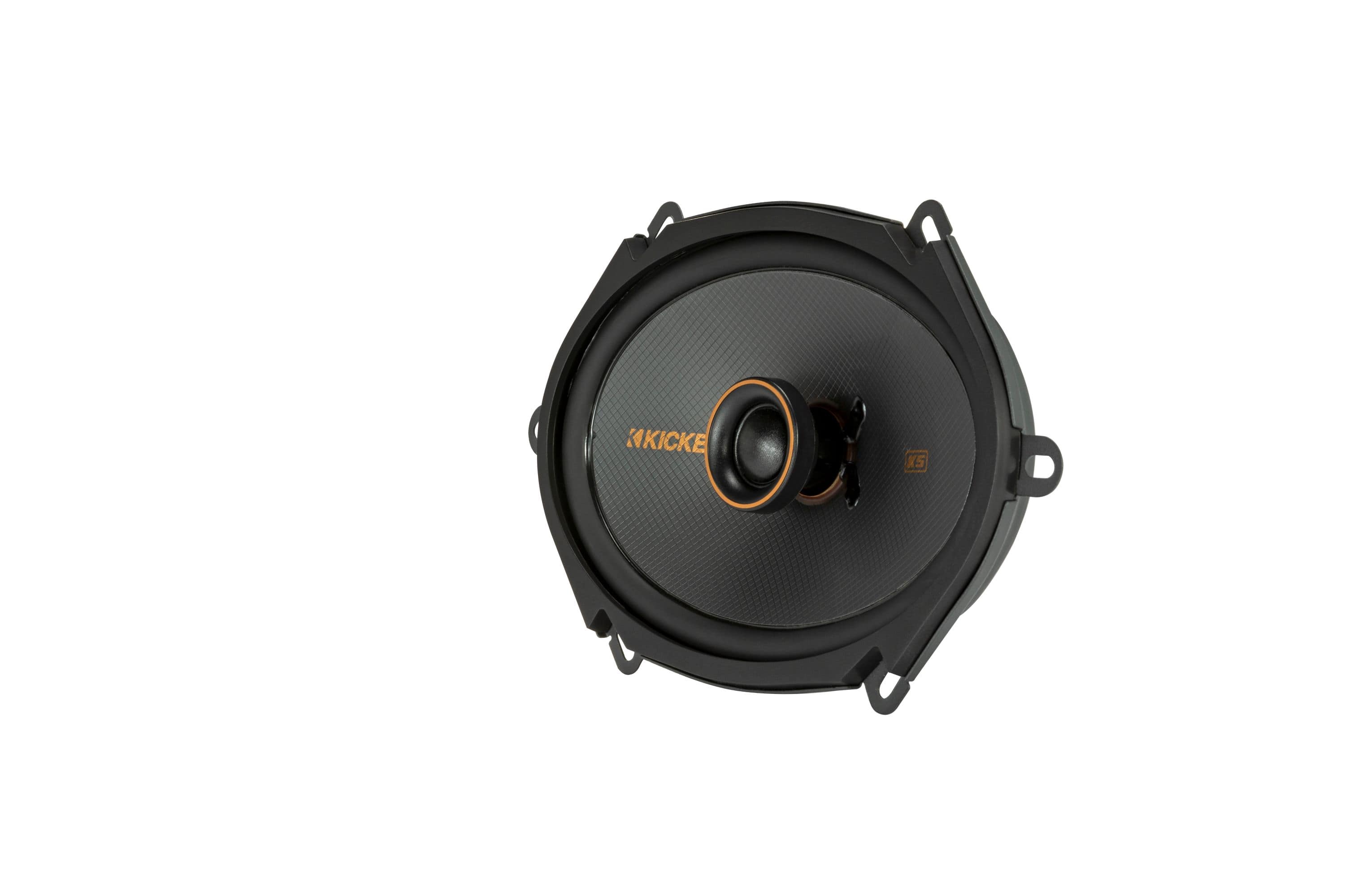KICKER - KS Series 6" x 8" 2-Way Car Speakers with Polypropylene Cones (Pair) - Black - Image 2