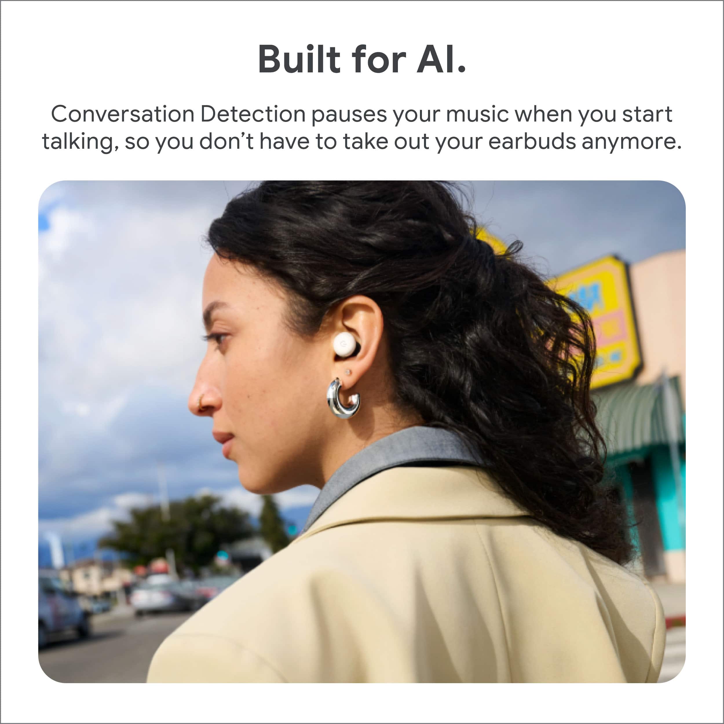 Google - Pixel Buds Pro 2 - Wireless Earbuds with Active Noise Cancellation – Bluetooth Headphones - Hazel - Image 8