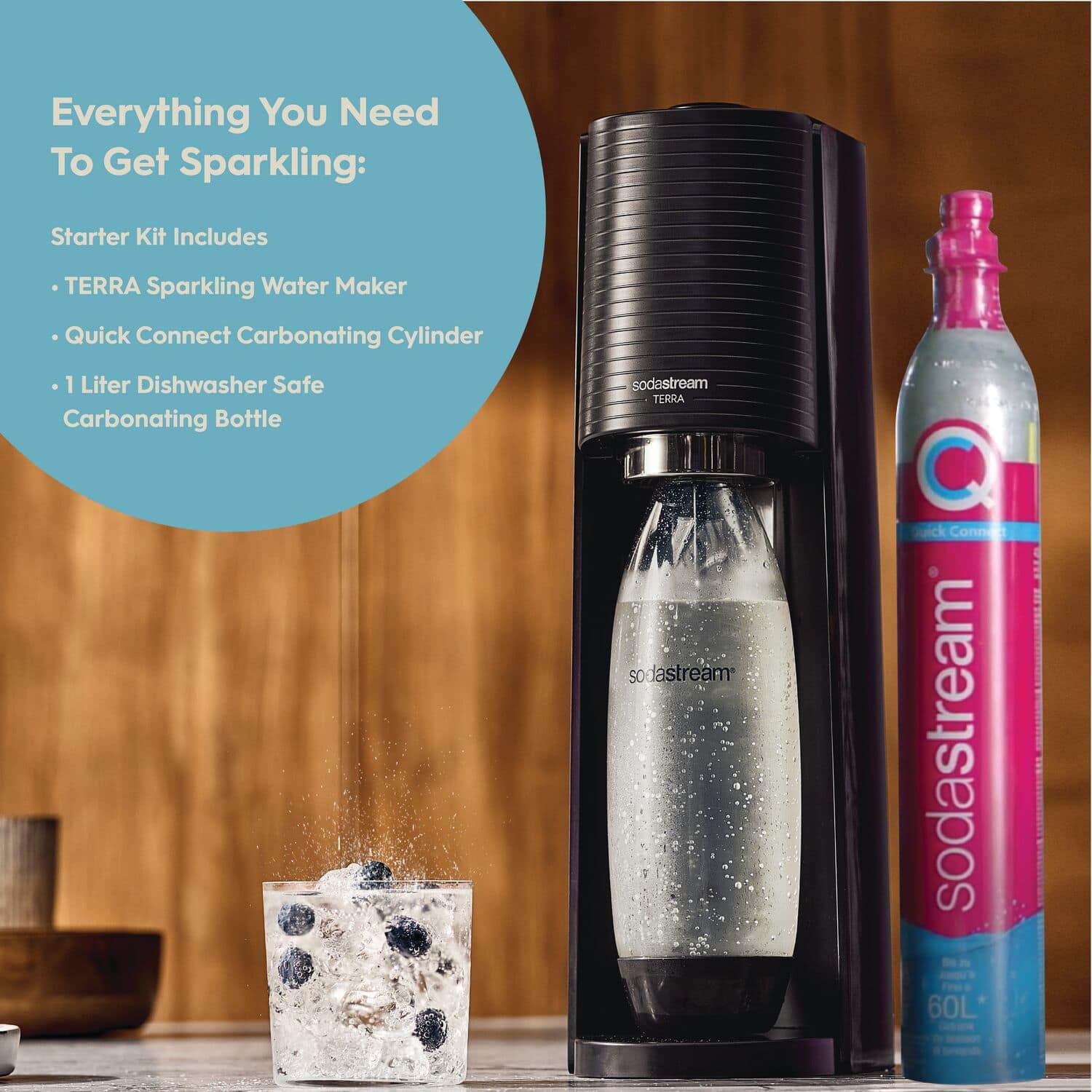 SodaStream - Terra Water Maker Kit - Black - Image 6