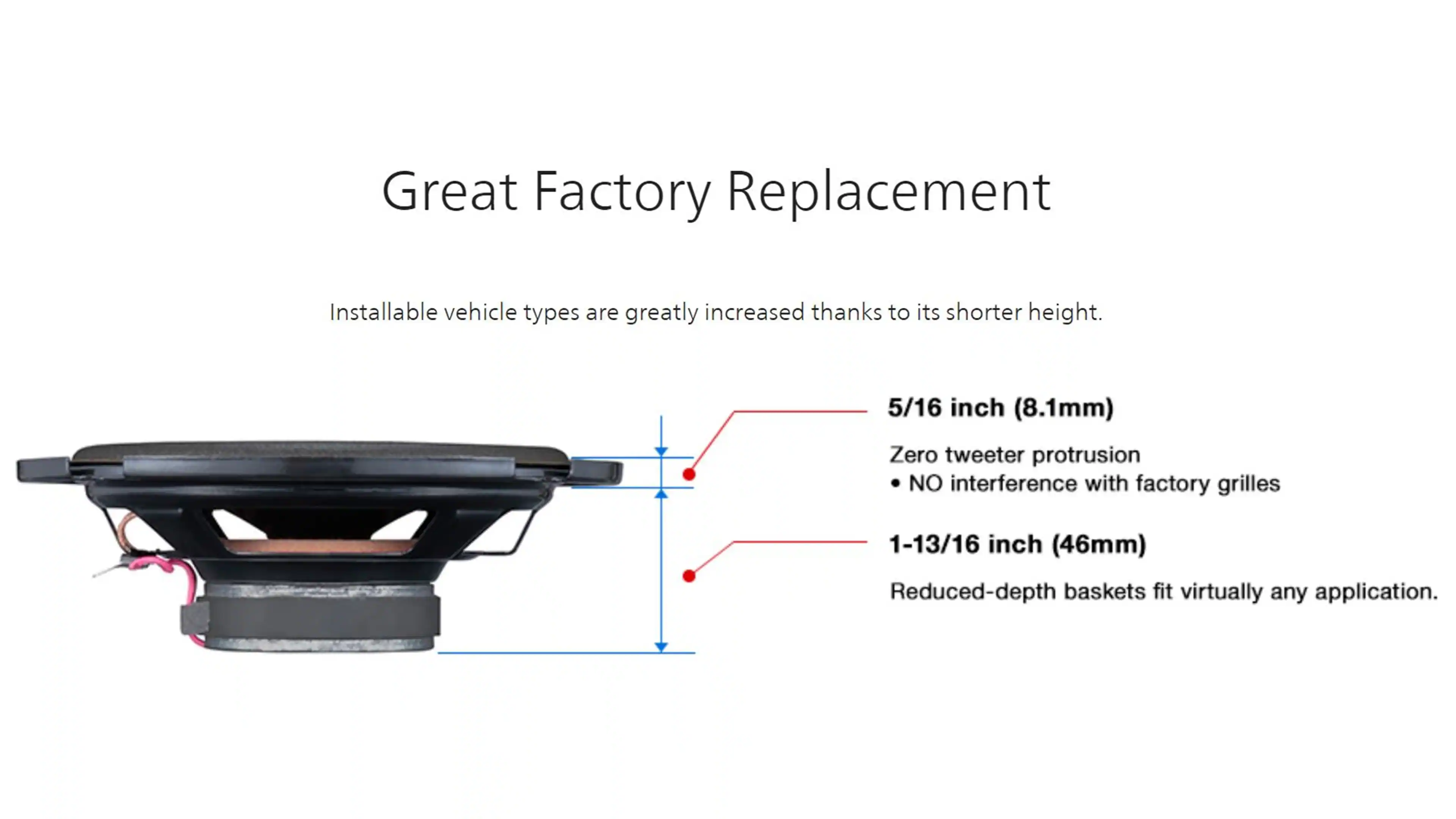 JVC - DF Series 6-1/2" 2-Way Direct Fit Car Speakers 300 Watts Max - Black - Image 7