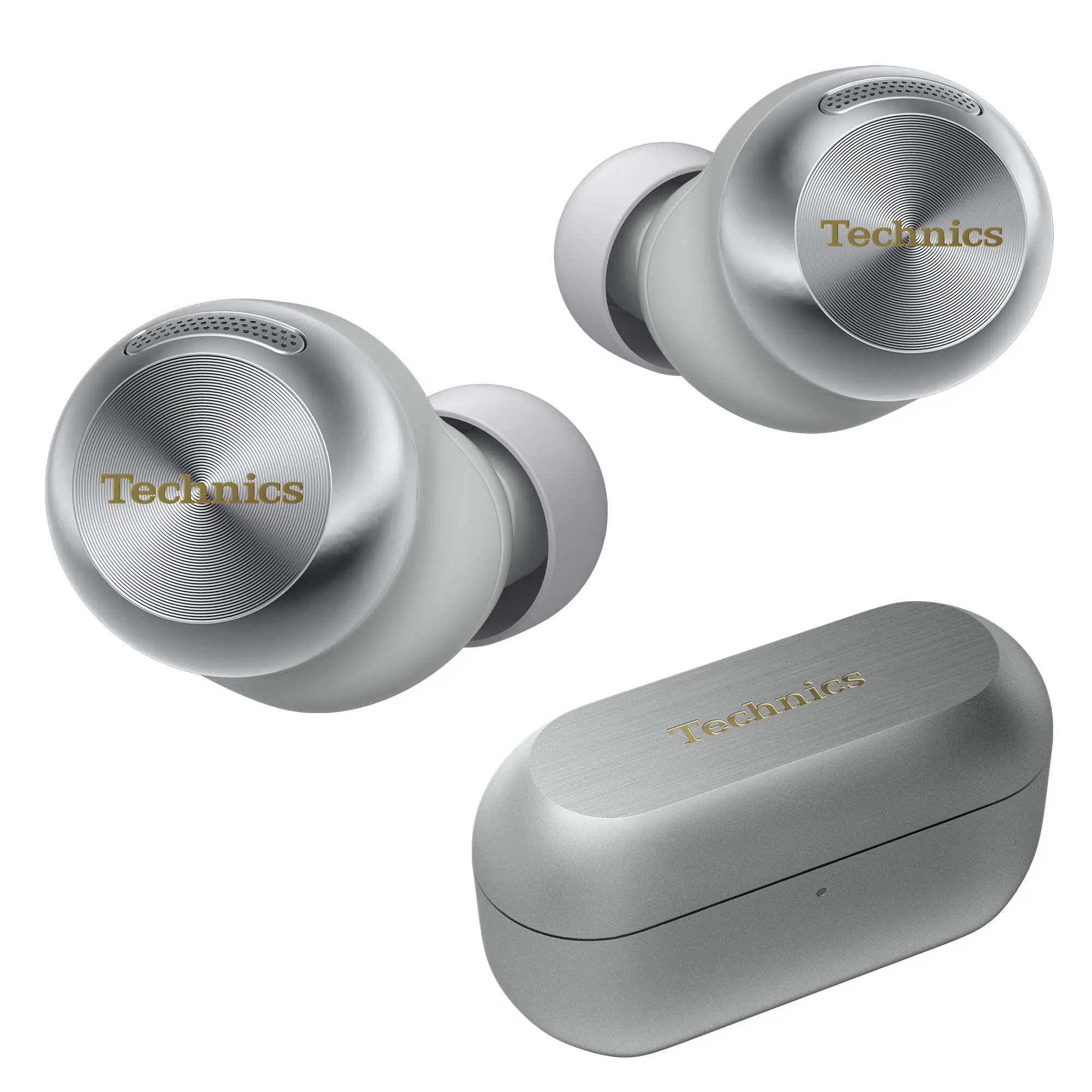 Technics - Reference Class AZ100 True Wireless Noise Cancelling In-Ear Headphones - Silver