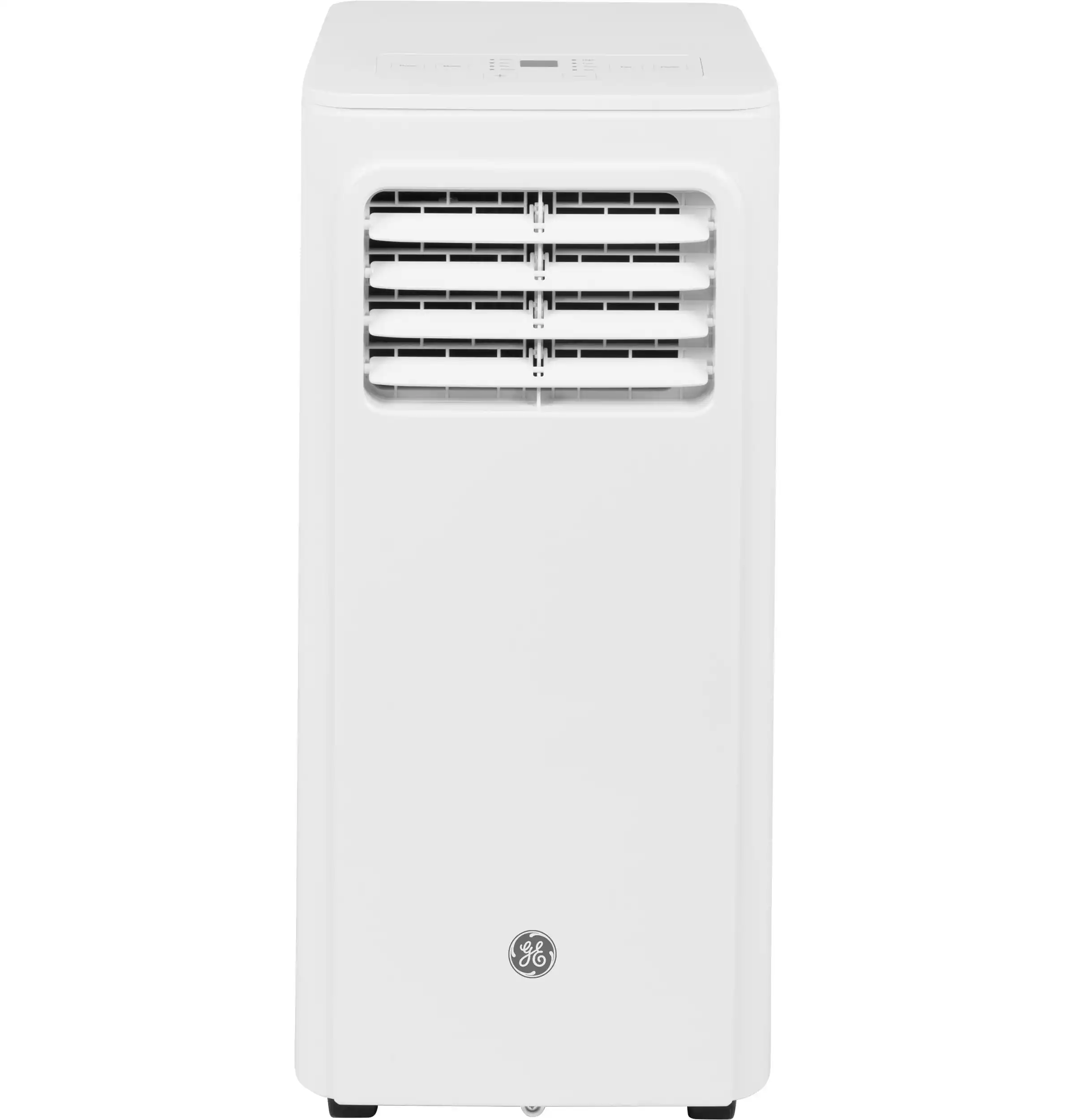 GE - 150 Sq. Ft. 5,000 BTU Portable Air Conditioner with Auto Evaporation Technology - White