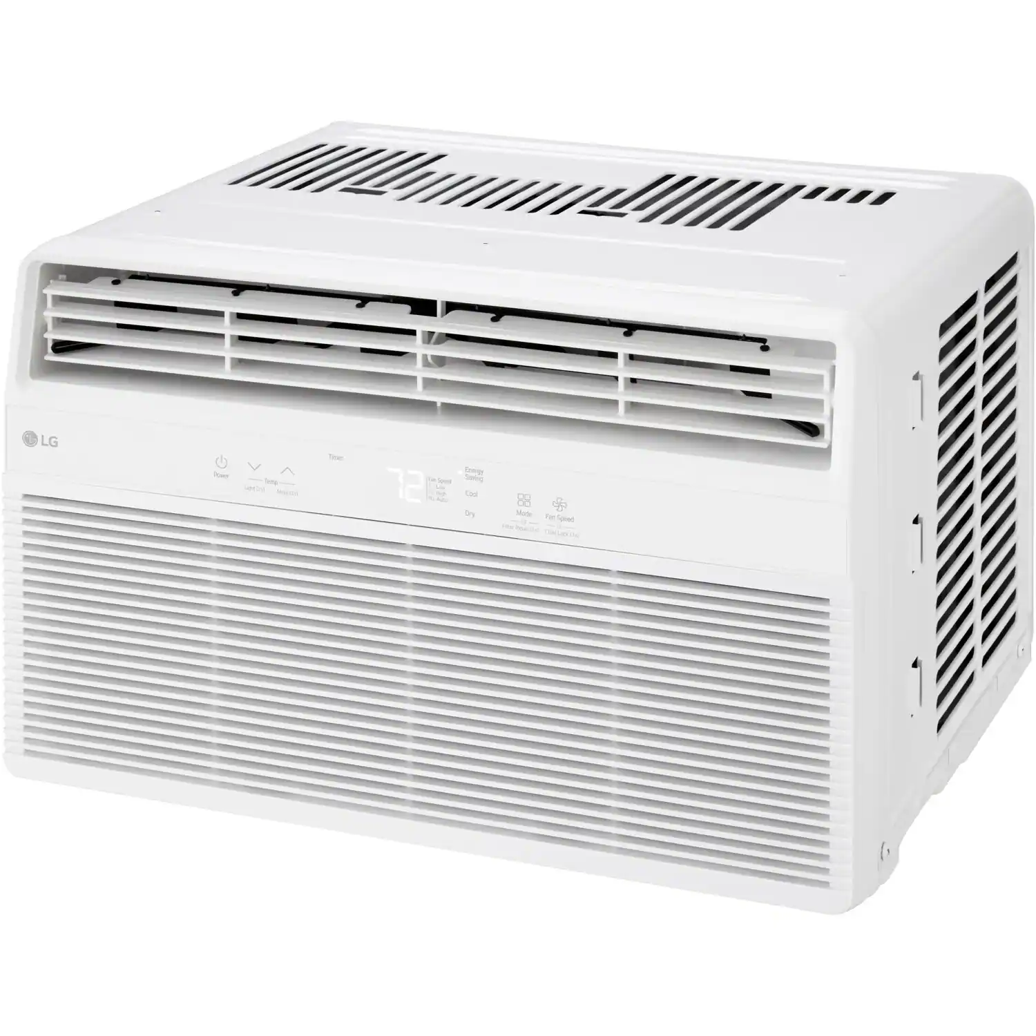 LG - 6,000 BTU Window Air Conditioner with Remote, 115V - White