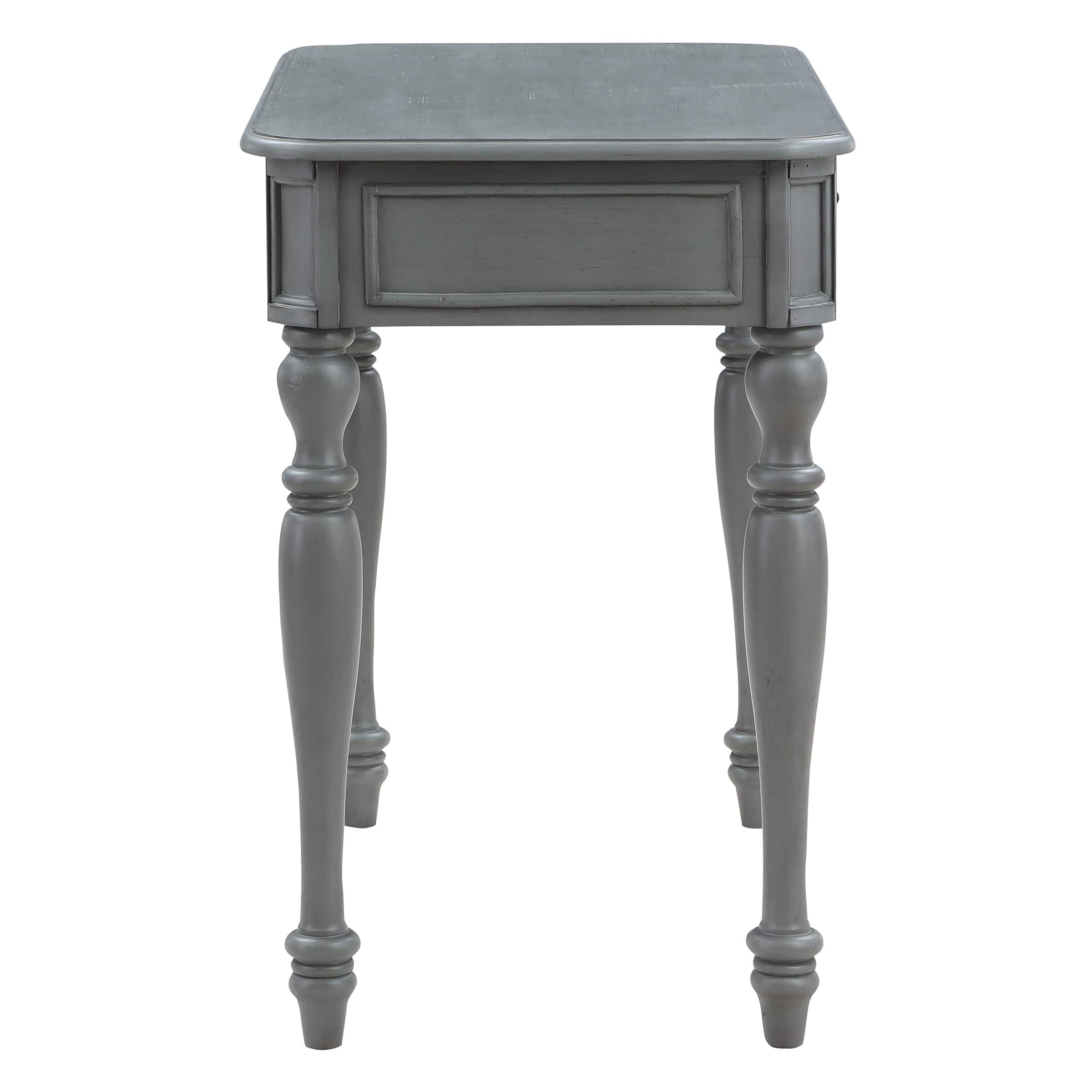 OSP Home Furnishings - Country Meadows 36" Desk - Plantation Grey - Image 3