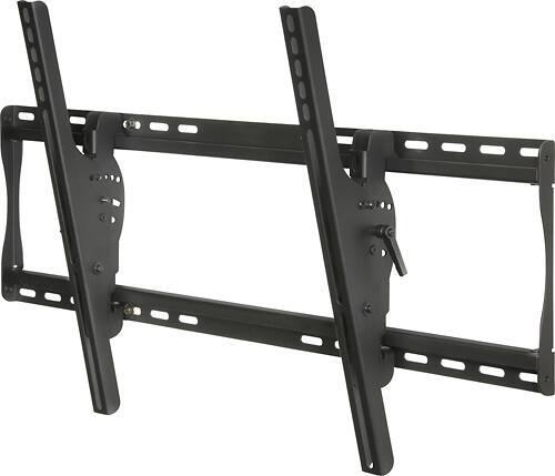 Peerless-AV - SmartMount Tilt TV Display Wall Mount For Most 39" - 80" TVs,Flat Panel Displays - Semi-gloss Black - Image 2