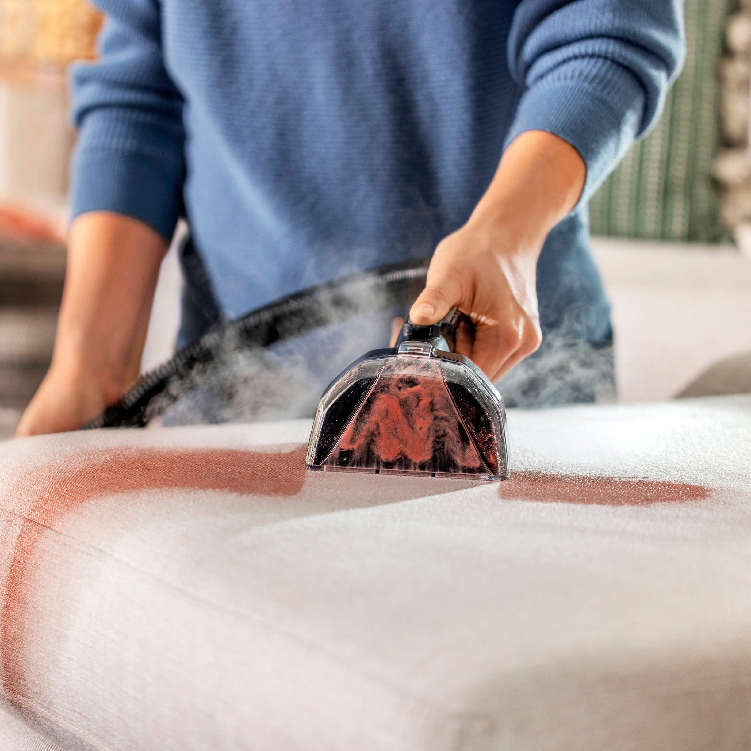 BISSELL - Little Green HydroSteam Pet Corded Portable Deep Cleaner - Titanium with Copper Harbor accents - Image 2