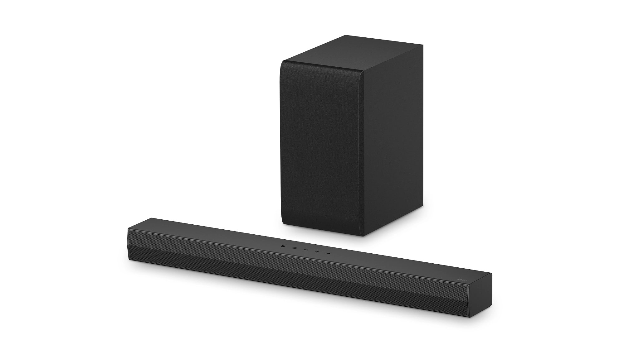 LG - 2.1-Channel S40T Soundbar with Wireless Subwoofer, Bluetooth Connectivity, Dolby Audio and WOW Orchestra - Black