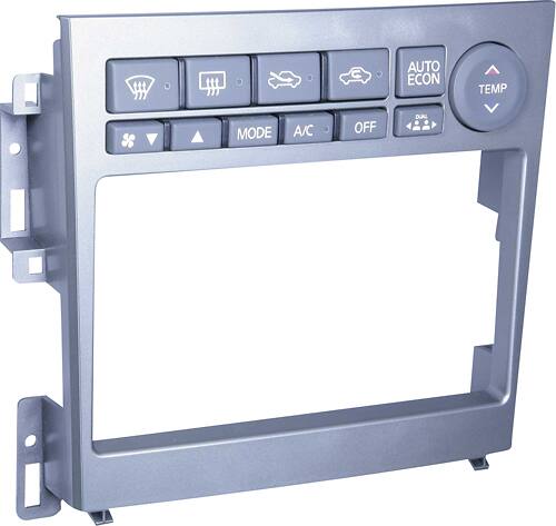 Metra - Dash Kit for Select 2005-2007 Infiniti G35 DDIN - Silver - Image 2