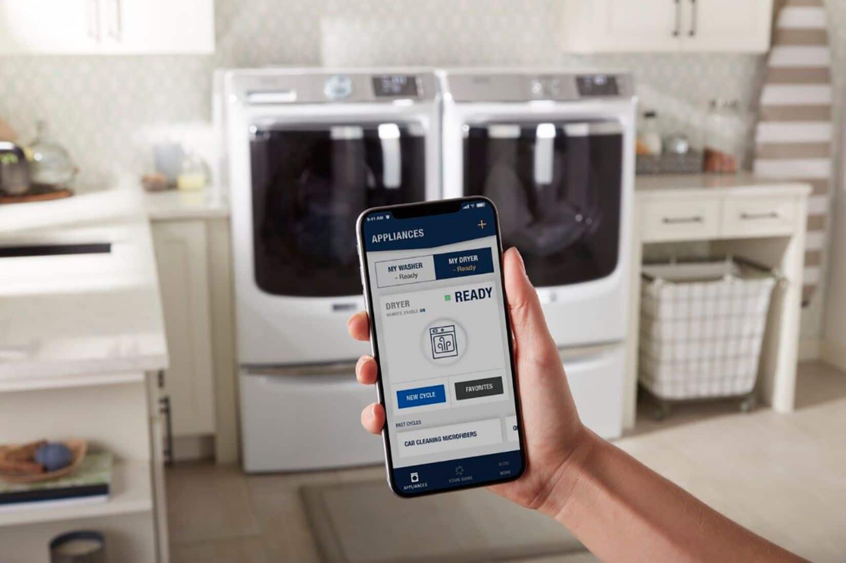 Maytag - Washer/Dryer Laundry Pedestal with Storage Drawer - White - Image 9