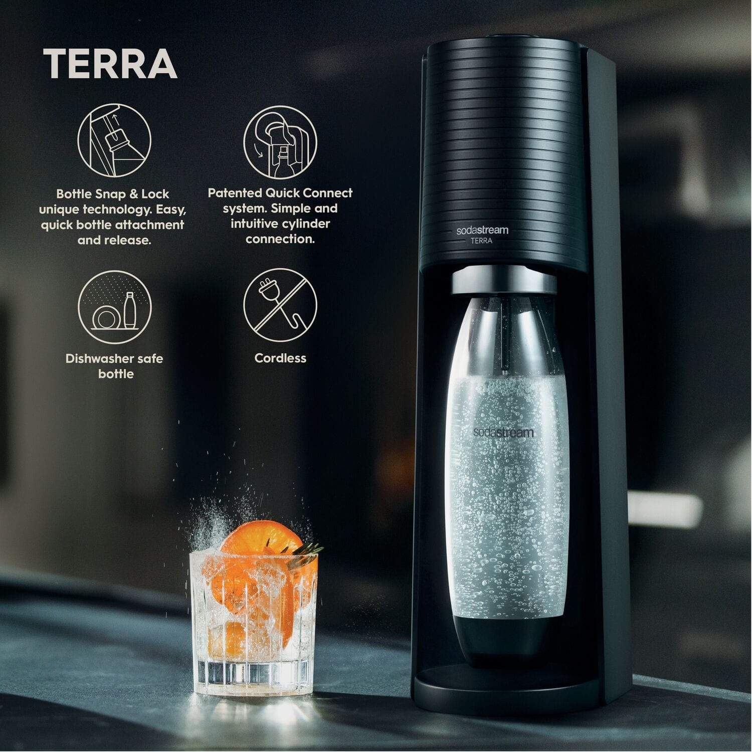 SodaStream - Terra Water Maker Kit - Black - Image 8