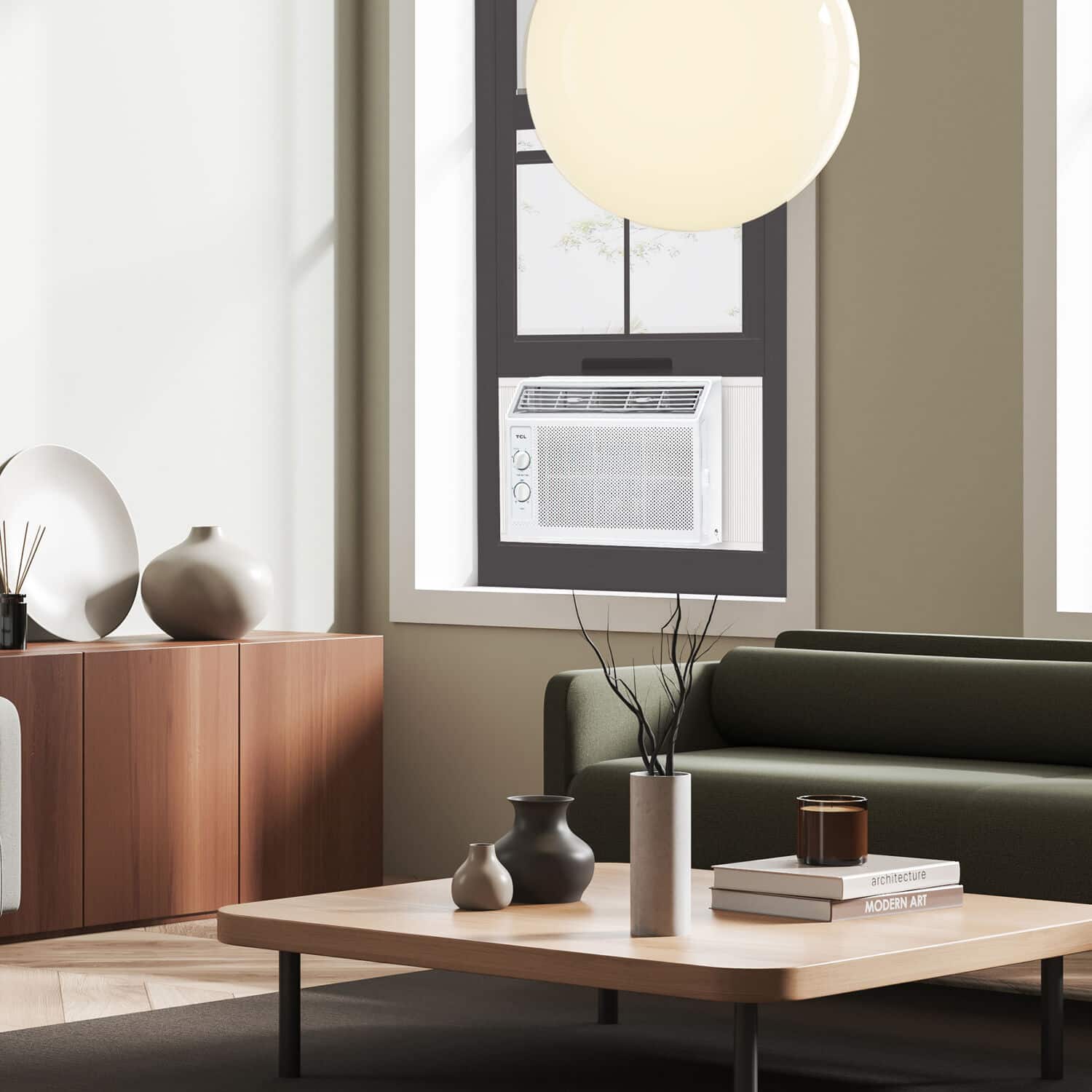 TCL - 150 Sq. Ft. 5,000 BTU Window Air Conditioner with Mechanical Controls - white - Image 7