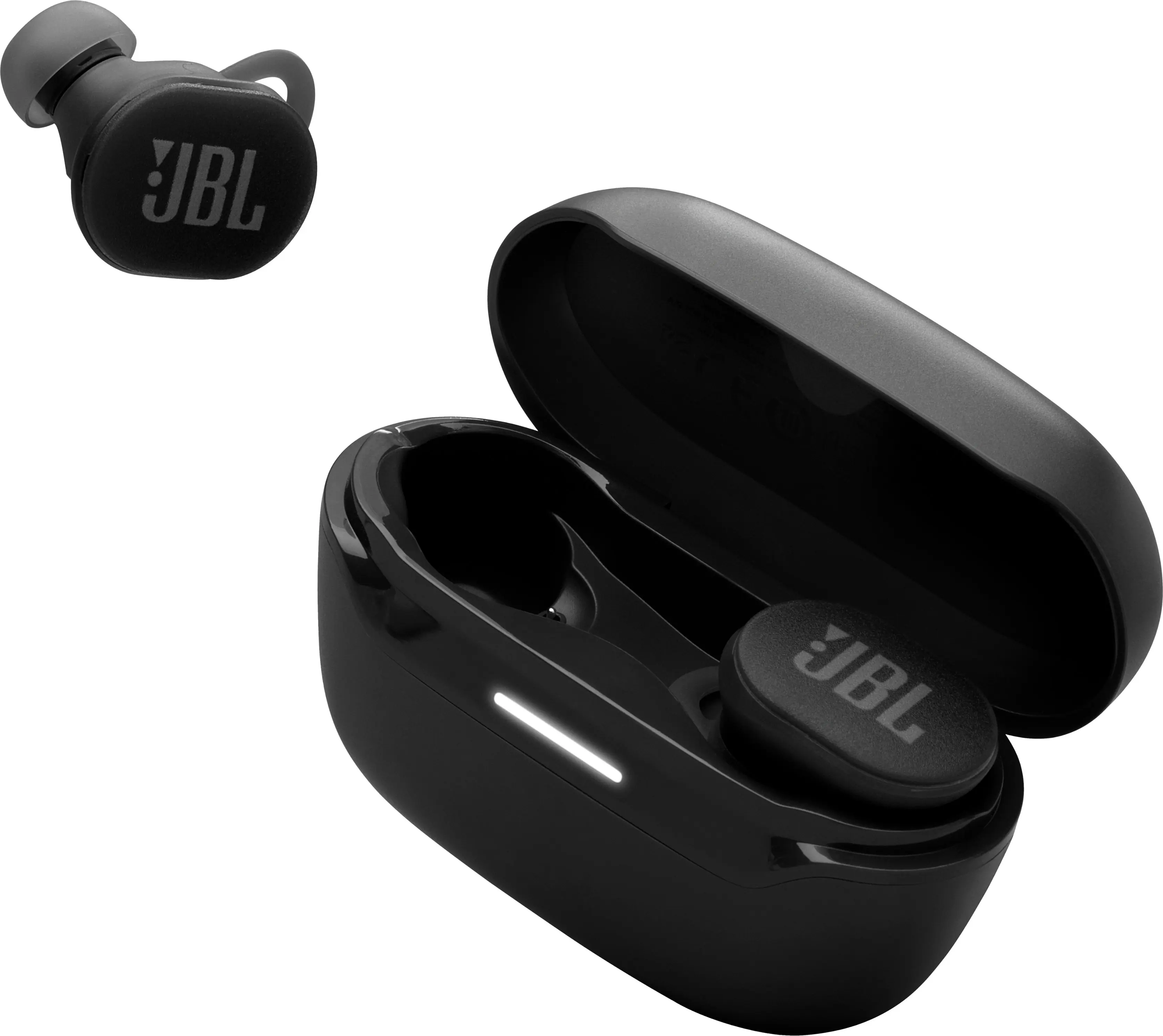 JBL - Endurance Race 2 Waterproof True Wireless Sport Earbuds - Black