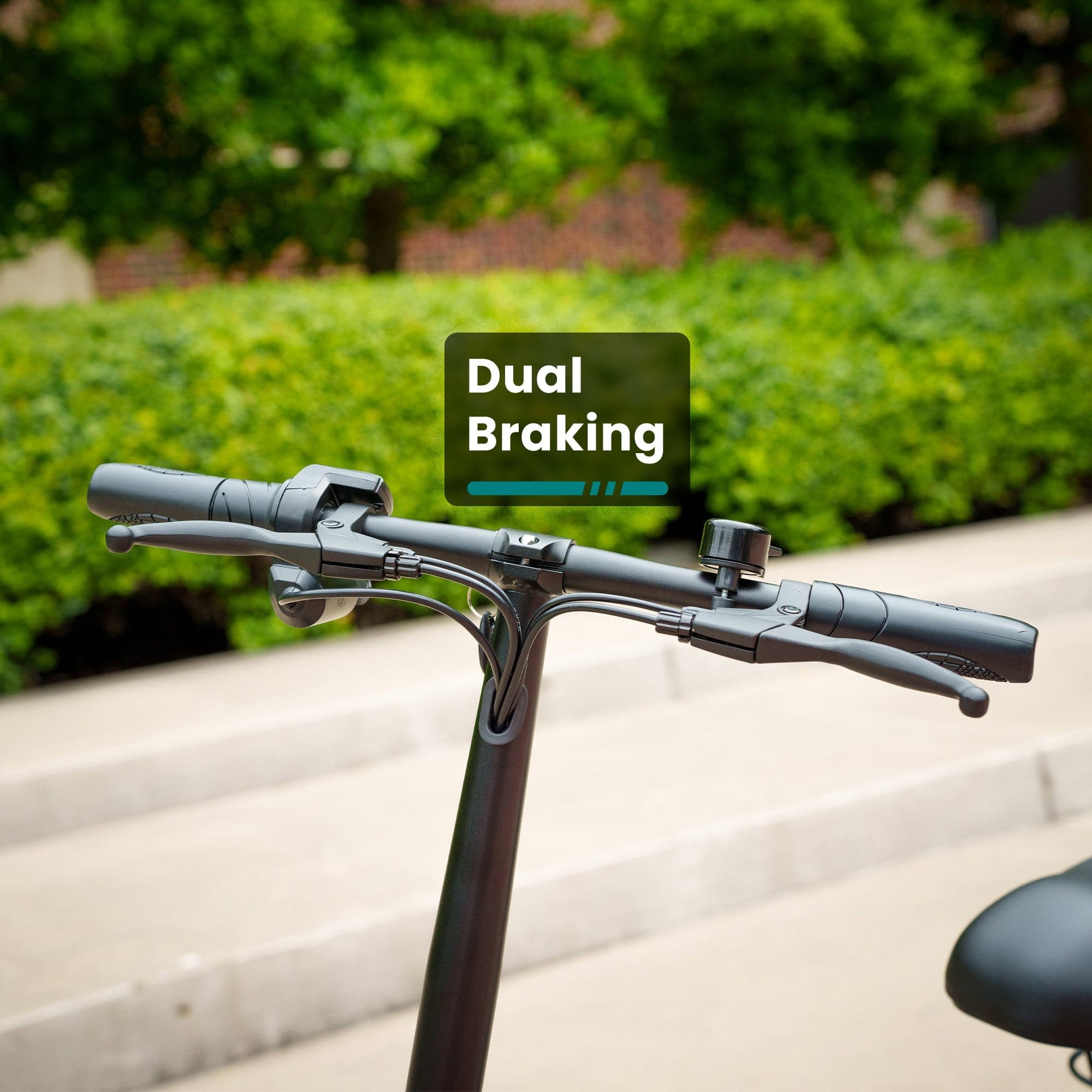 GoTrax - FLEX VOYAGER Electric Scooter w/16mi Operating Range & 15.5mph Max Speed - Gray - Image 5