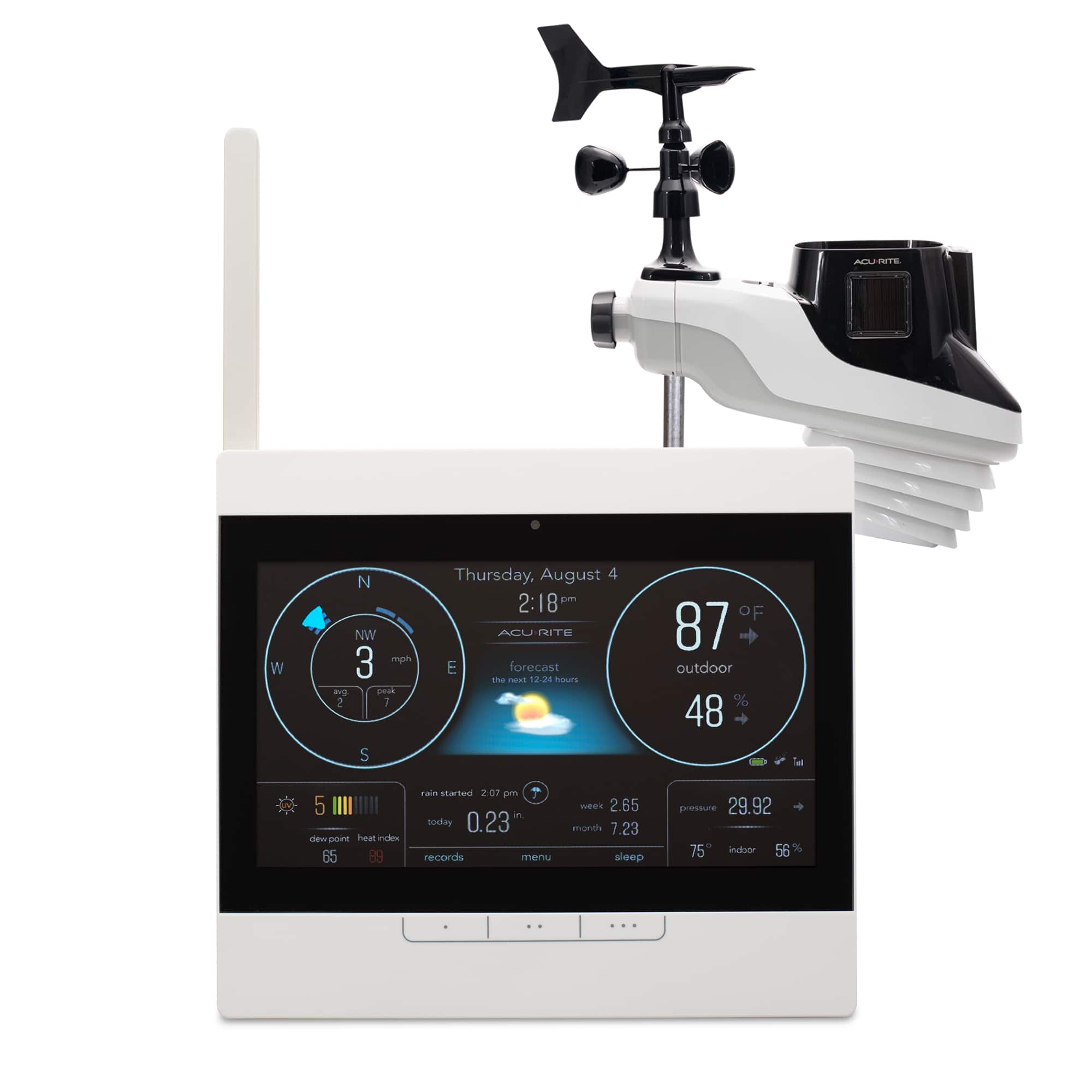 AcuRite - Atlas Weather Station - White/Black