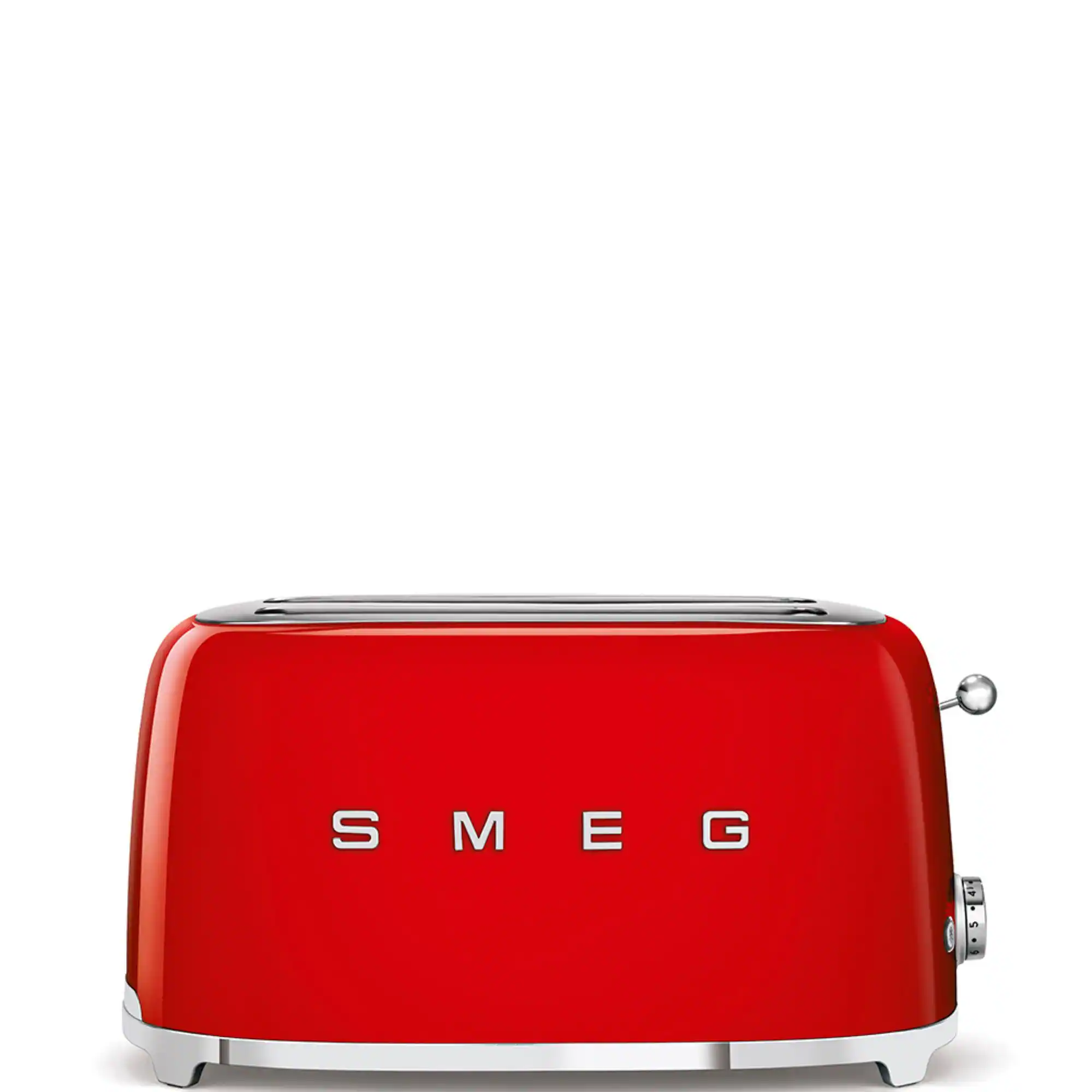 SMEG - TSF02 4-Slice Long Wide-Slot Toaster - Red