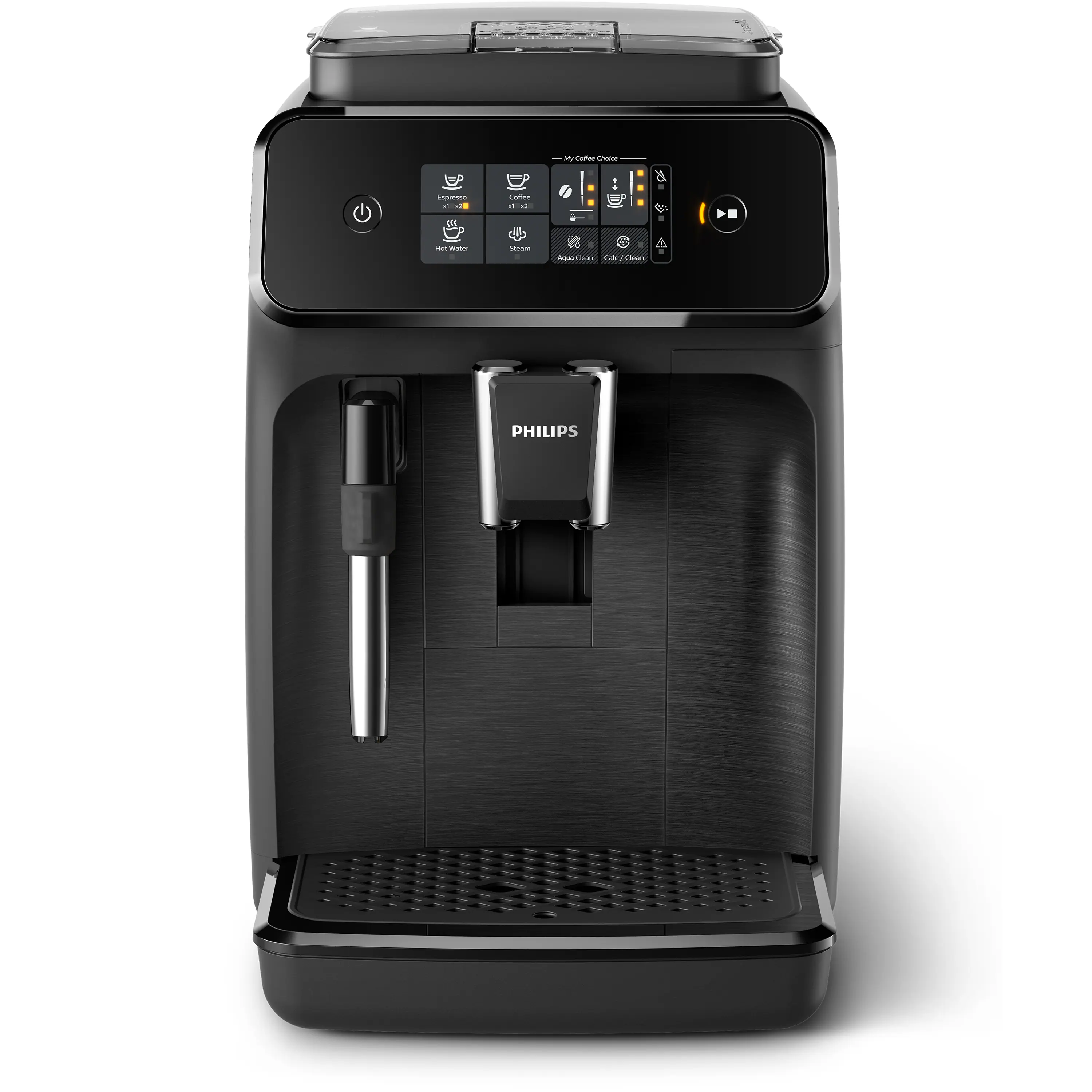Philips - 1200 Fully Automatic Espresso and Coffee Machine with Milk Frother - Black - Image 3