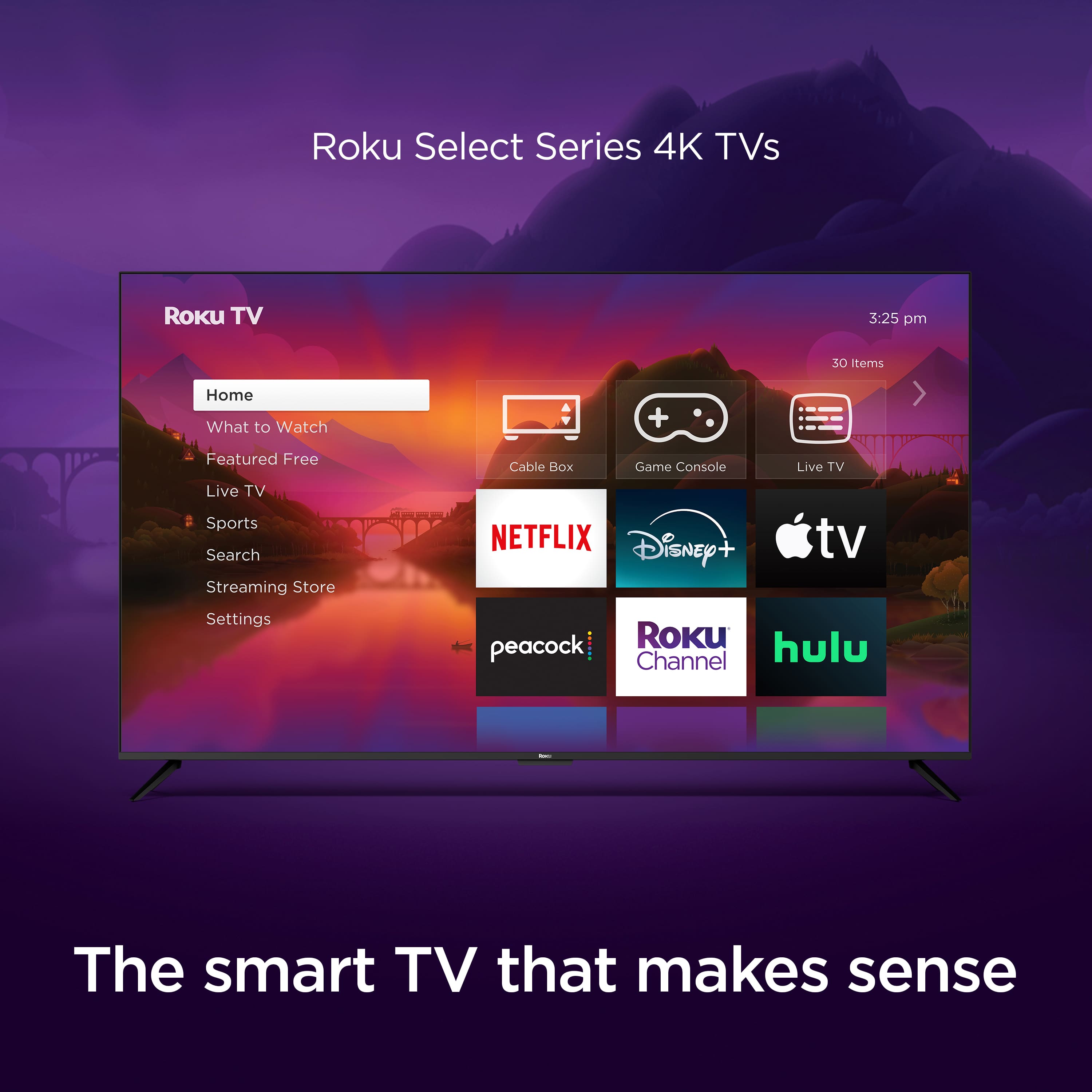 Roku - 65" Class Select Series 4K Smart RokuTV - Image 2