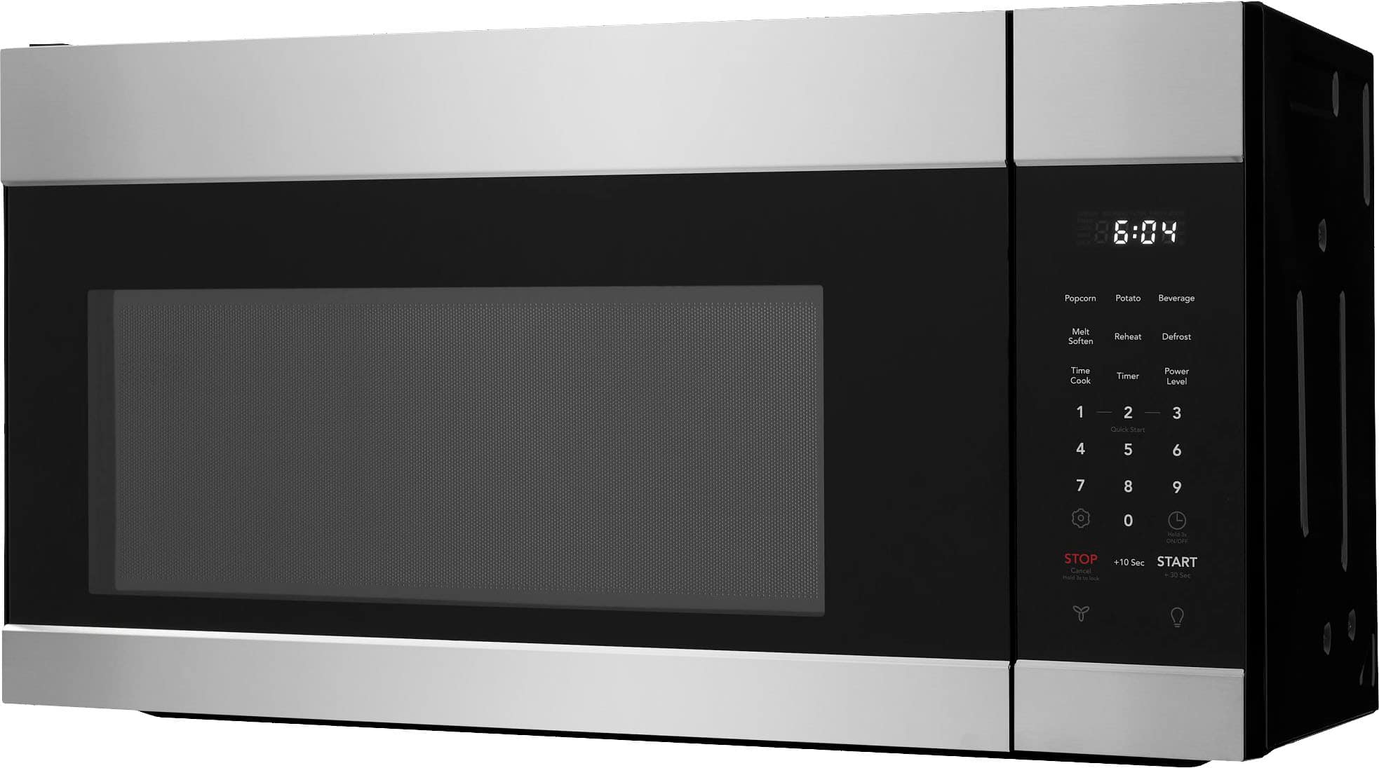 Frigidaire - 1.7 Cu. Ft. Over-The-Range Microwave with Quick Start - Stainless Steel - Image 2