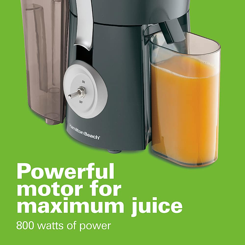 Hamilton Beach - Big Mouth Pro 800 Watt Juice Extractor - Black - Image 12