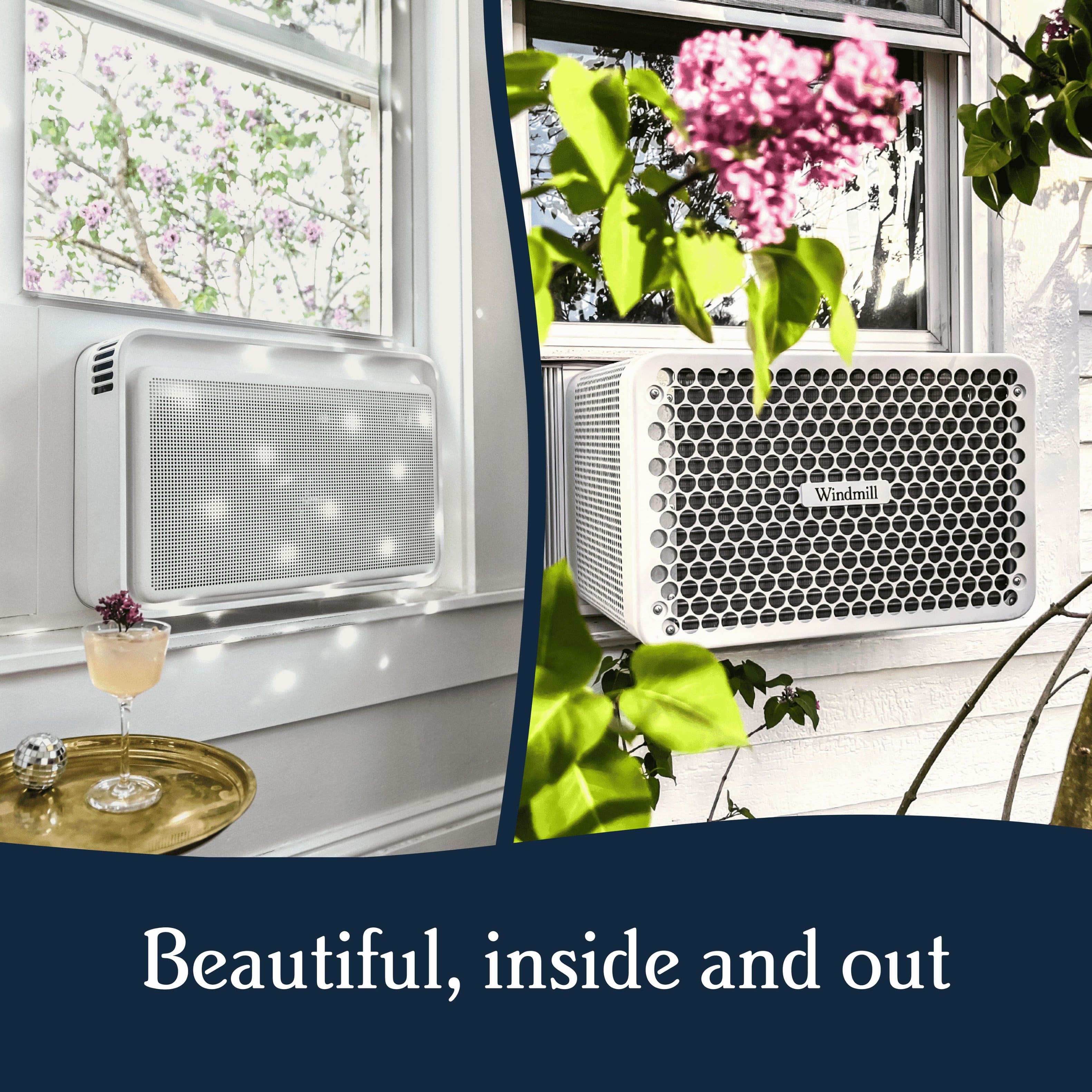 Windmill - WhisperTech 8,000 BTU Smart Window Air Conditioner with Inverter Technology - White - Image 7