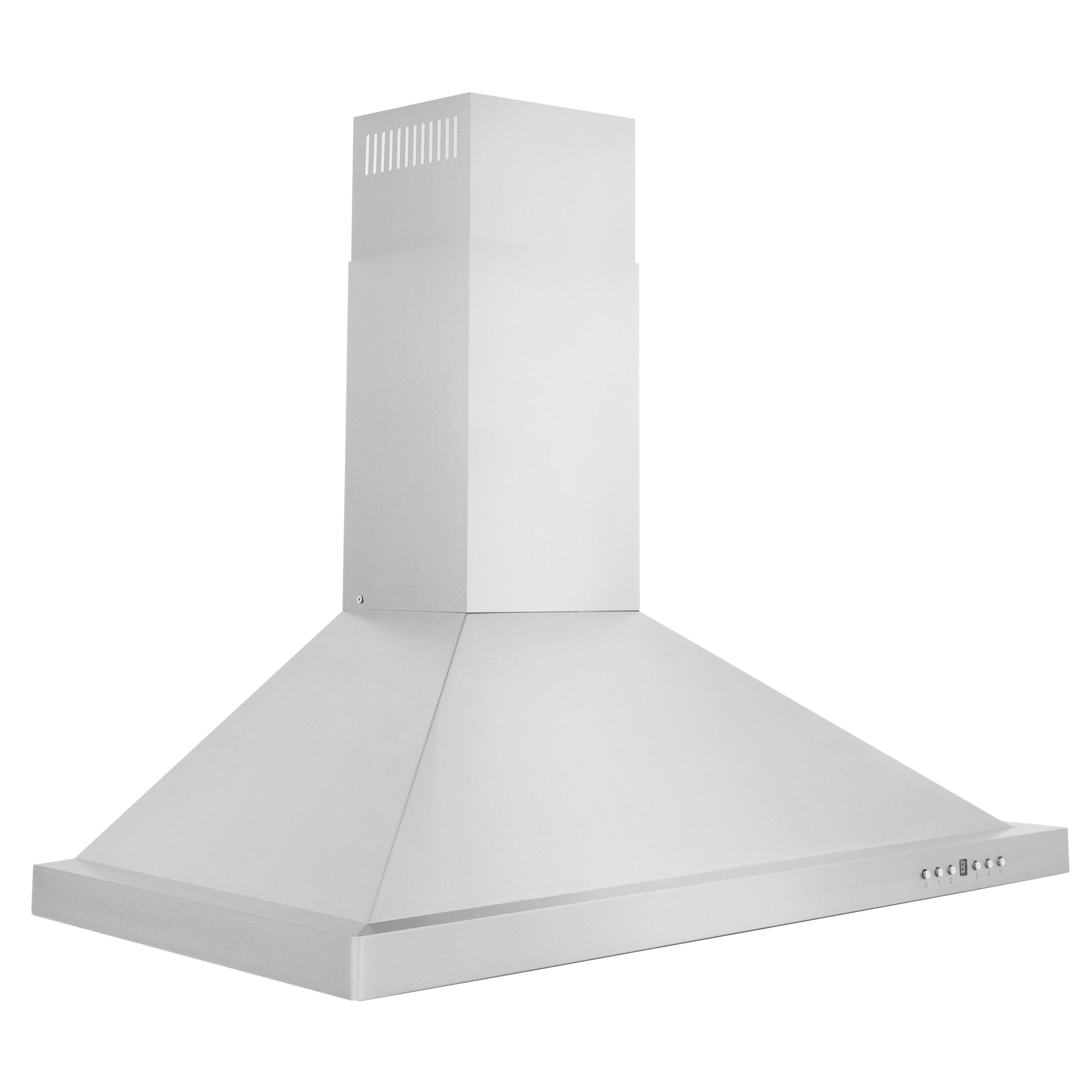 ZLINE - 30 inches - Externally Vented & Convertible - Wall Range Hood - Brushed Stainless Steel - Image 2
