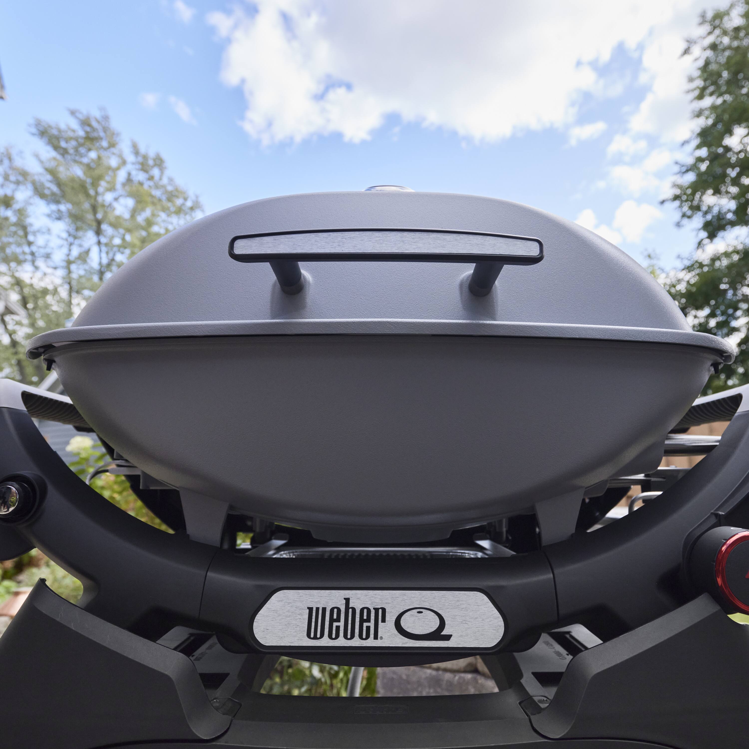 Weber - Q 2800N+ liquid Propane Gas Grill - Smoke Grey - Image 5