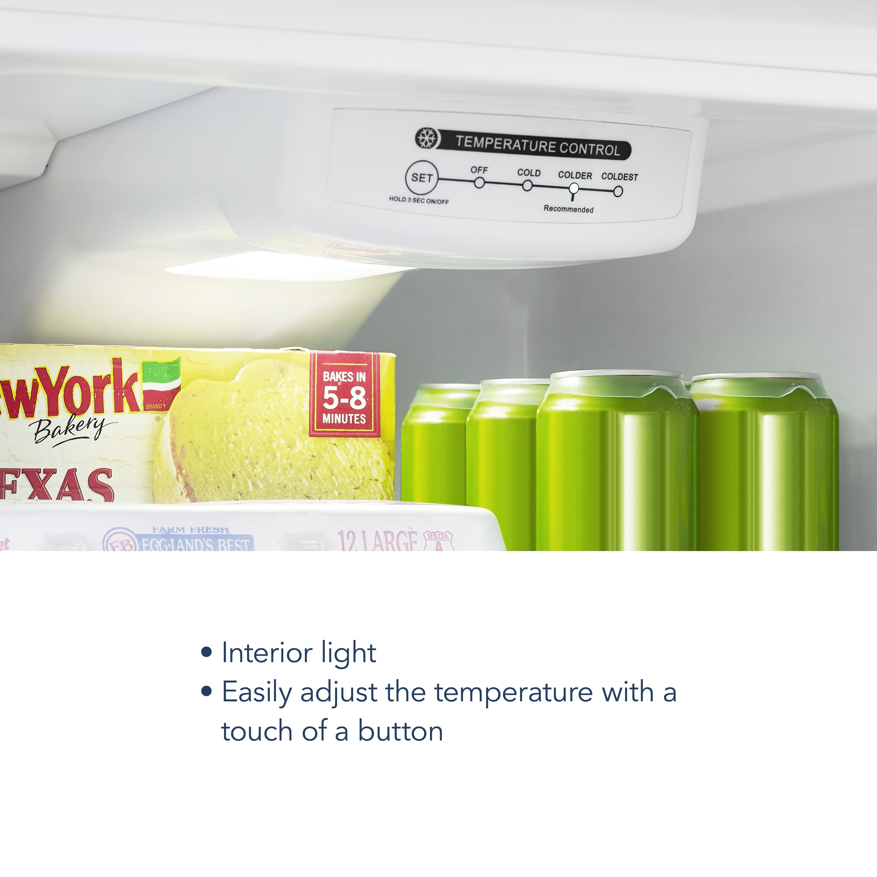 Insignia™ - 10 Cu. Ft. Top-Freezer Refrigerator with Reversible Door and ENERGY STAR Certification - White - Image 6