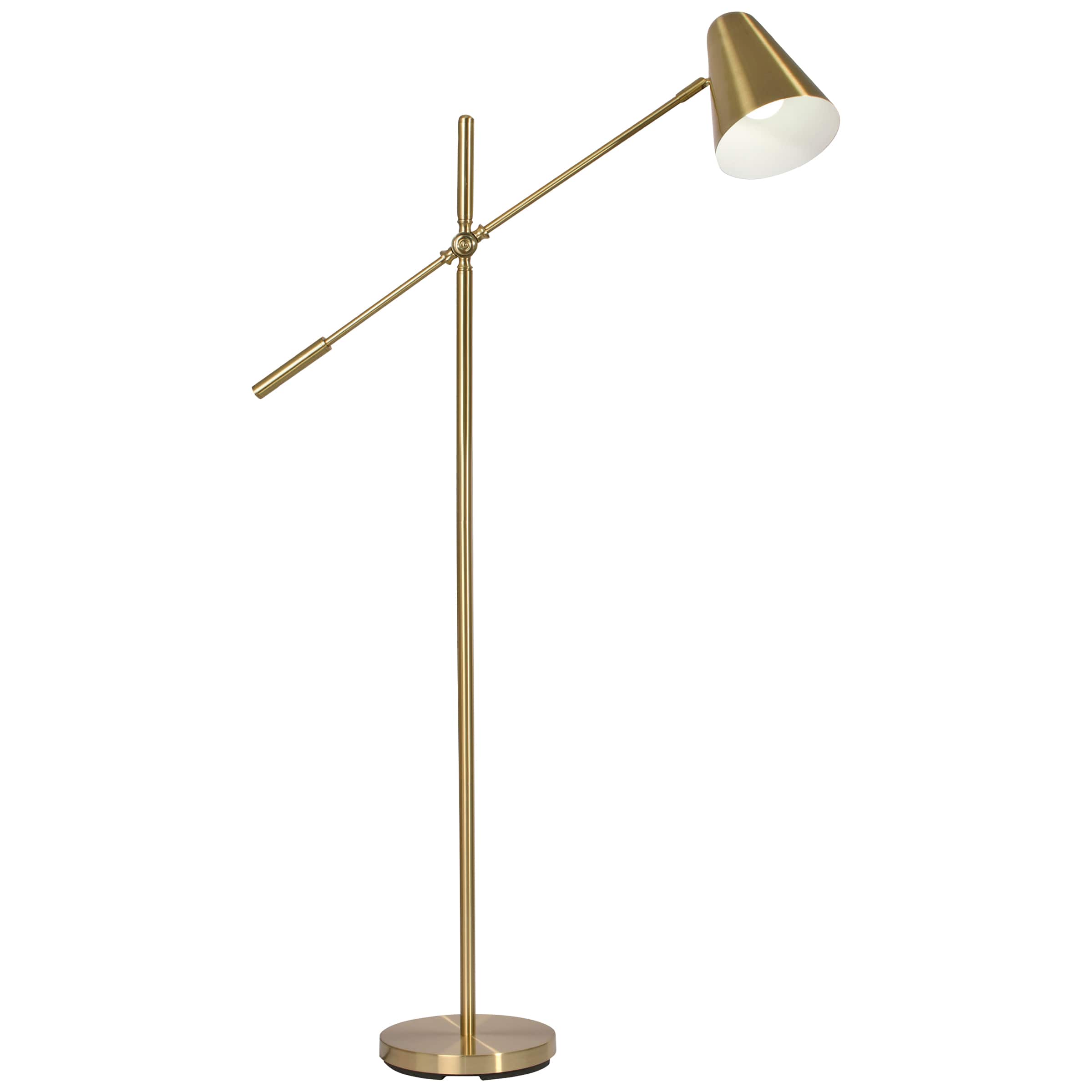 OttLite - Archer LED Floor Lamp - Satin Brass - Image 11