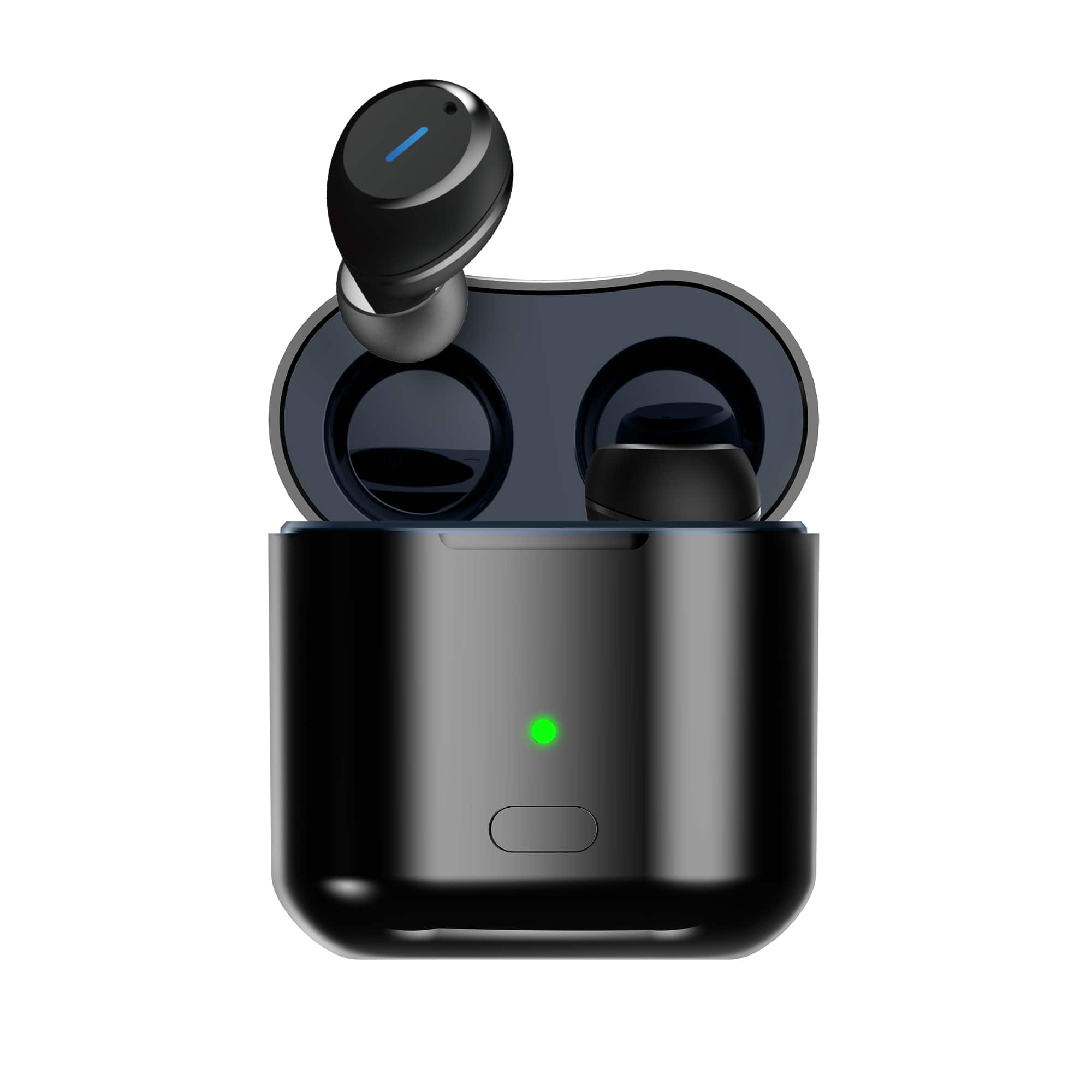 LINNER - Venus High-Fidelity OTC Hearing Aids - Clear Sound, Comfort Fit, Smart Controls, Ideal for TV and Hearing Loss - Onyx Black