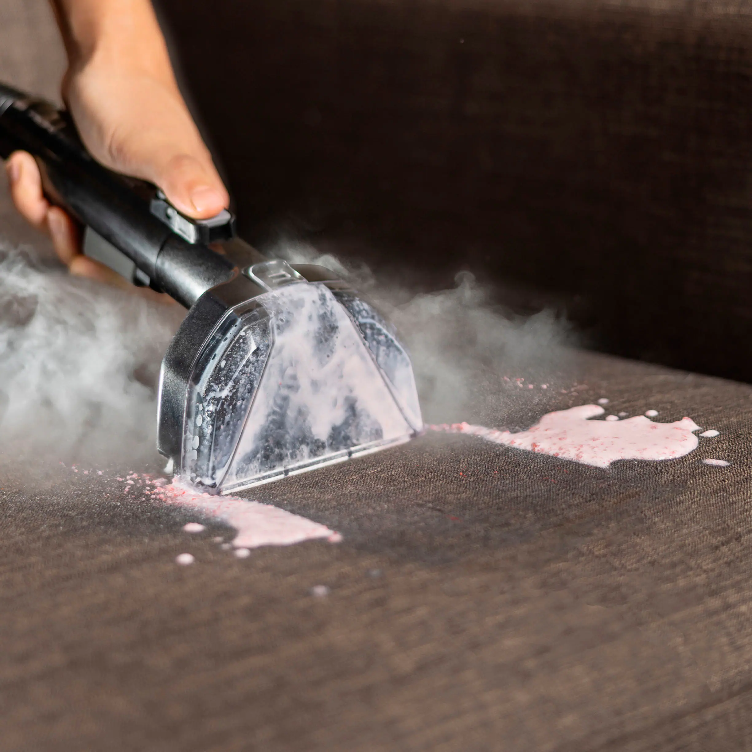 BISSELL - Little Green HydroSteam Pet Corded Portable Deep Cleaner - Titanium with Copper Harbor accents - Image 3