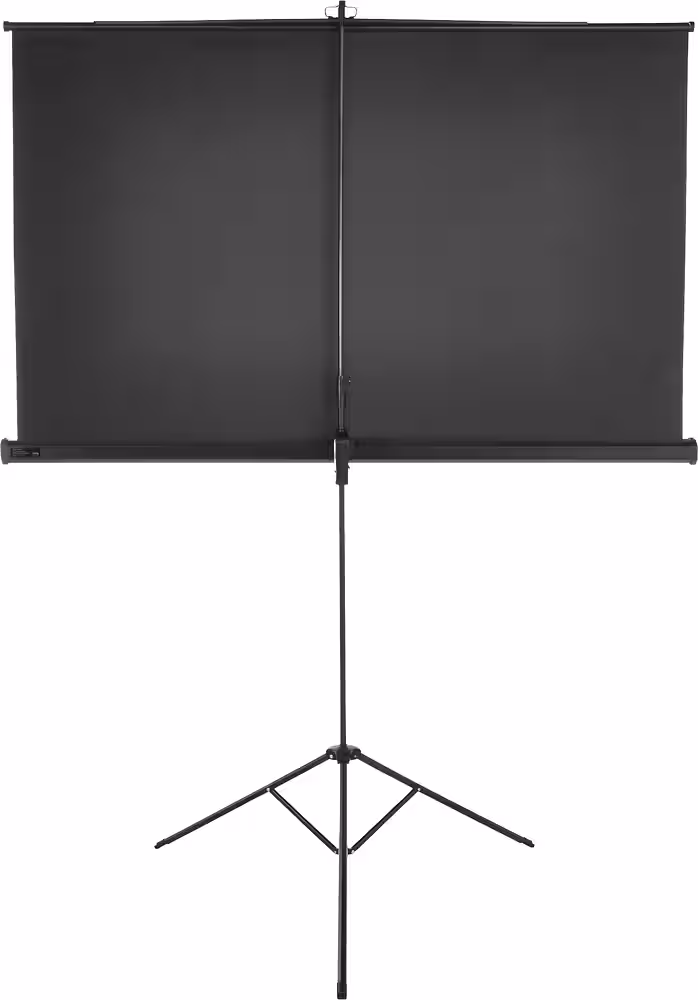 Insignia™ - 75" Tripod Projector Screen - Black/White - Image 4