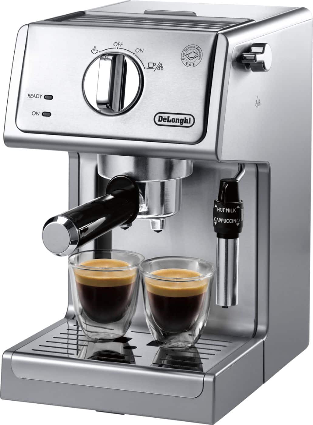 De'Longhi - Manual Espresso Machine - Stainless Steel - Image 2