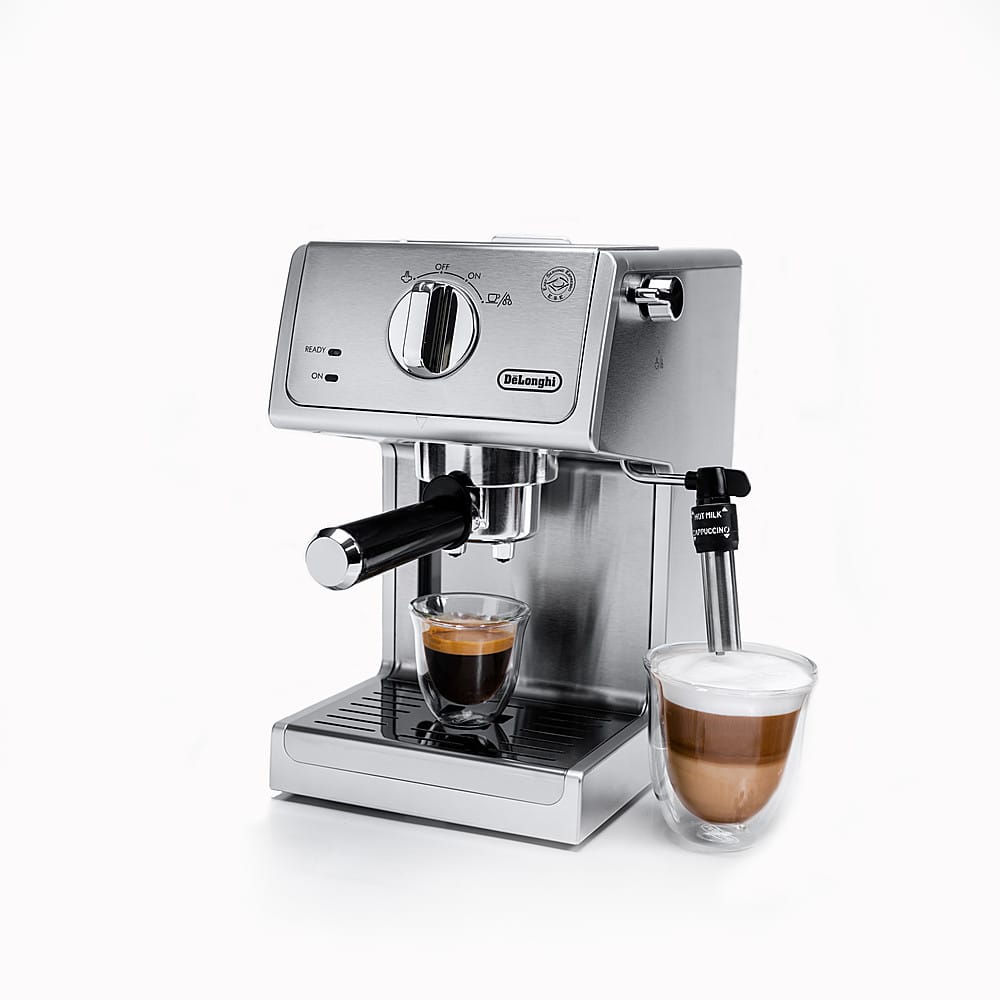 De'Longhi - Manual Espresso Machine - Stainless Steel - Image 7