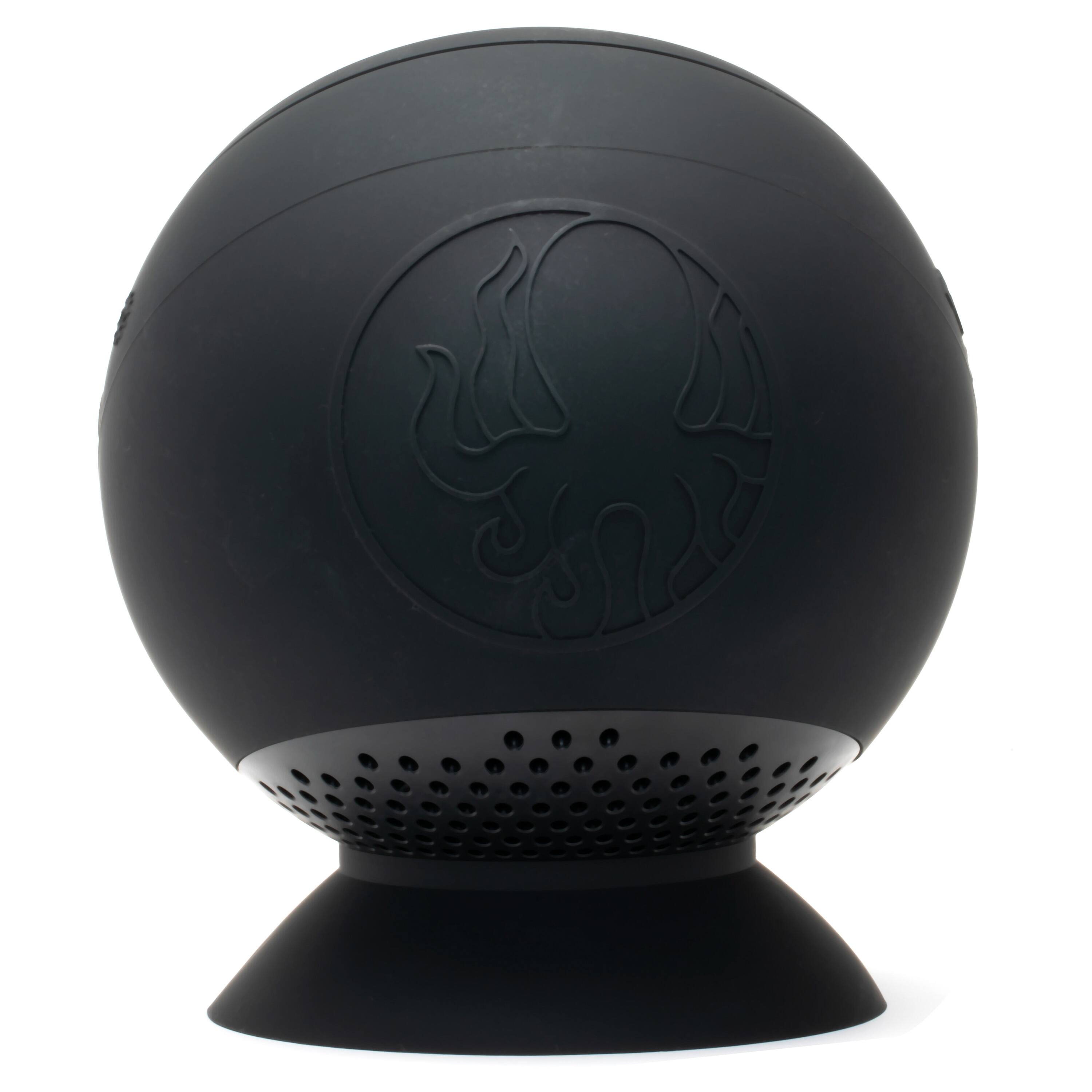 Speaqua - Barnacle X Portable Waterproof Bluetooth Speaker with Built in Storage (2,000 songs) - Manta Ray Black - Image 3