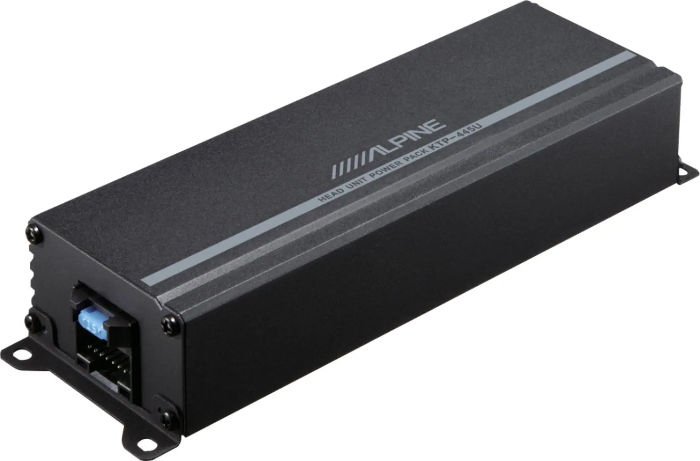 Alpine - Power Pack 180W Class D Bridgeable Multichannel Amplifier with High-Pass Filter - Black - Image 2