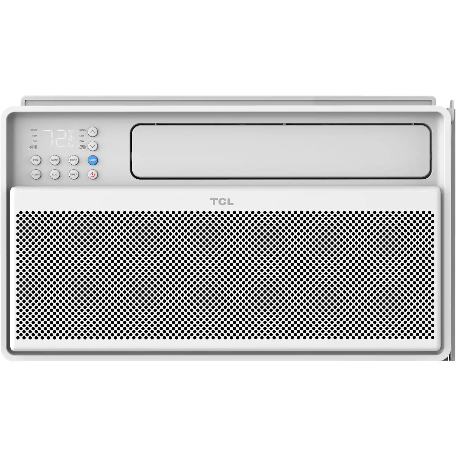 TCL - 350 Sq. Ft. 8,000 BTU Smart Inverter Window Air Conditioner - white