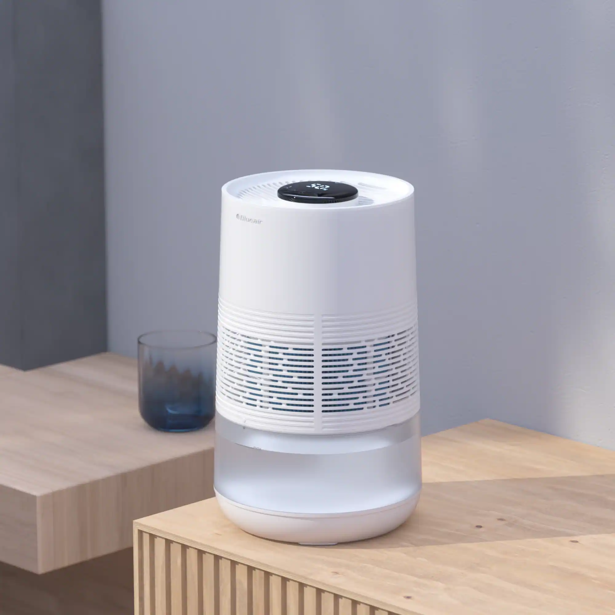 Blueair - InvisibleMist 0.9 gallon Evaporative Premium Smart Top-Fill Humidifier - White - Image 8