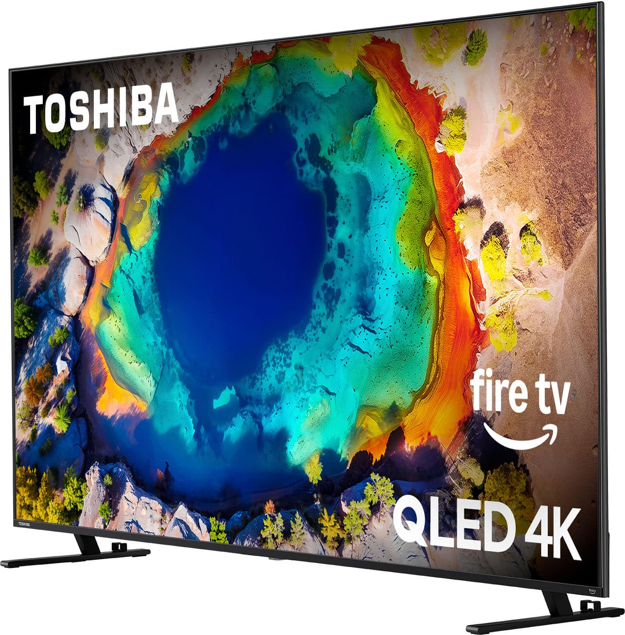 Toshiba - 65" Class M550 Series QLED 4K UHD Smart Fire TV - Image 3