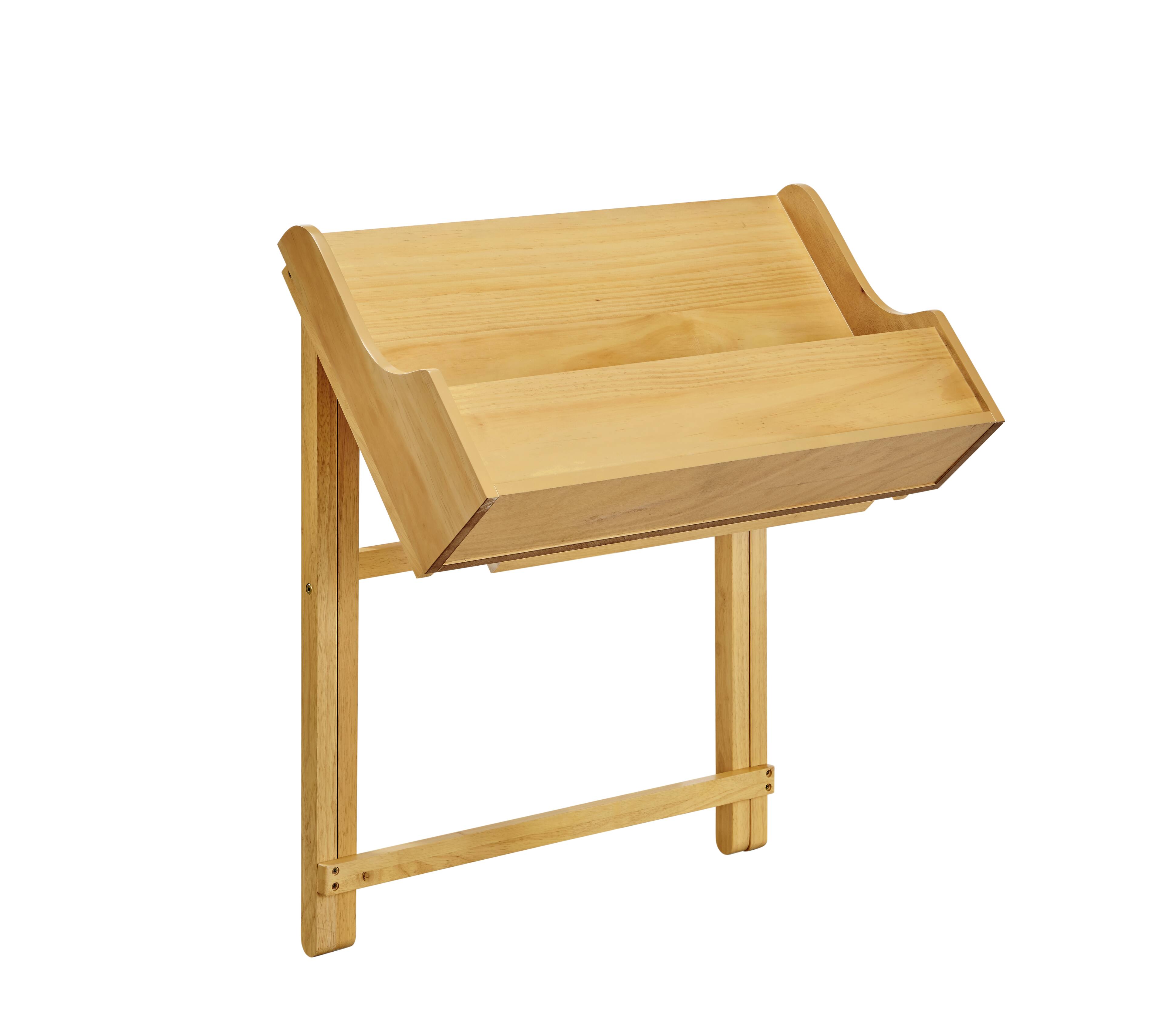Linon Home Décor - Fauna Folding Desk - Natural - Image 3