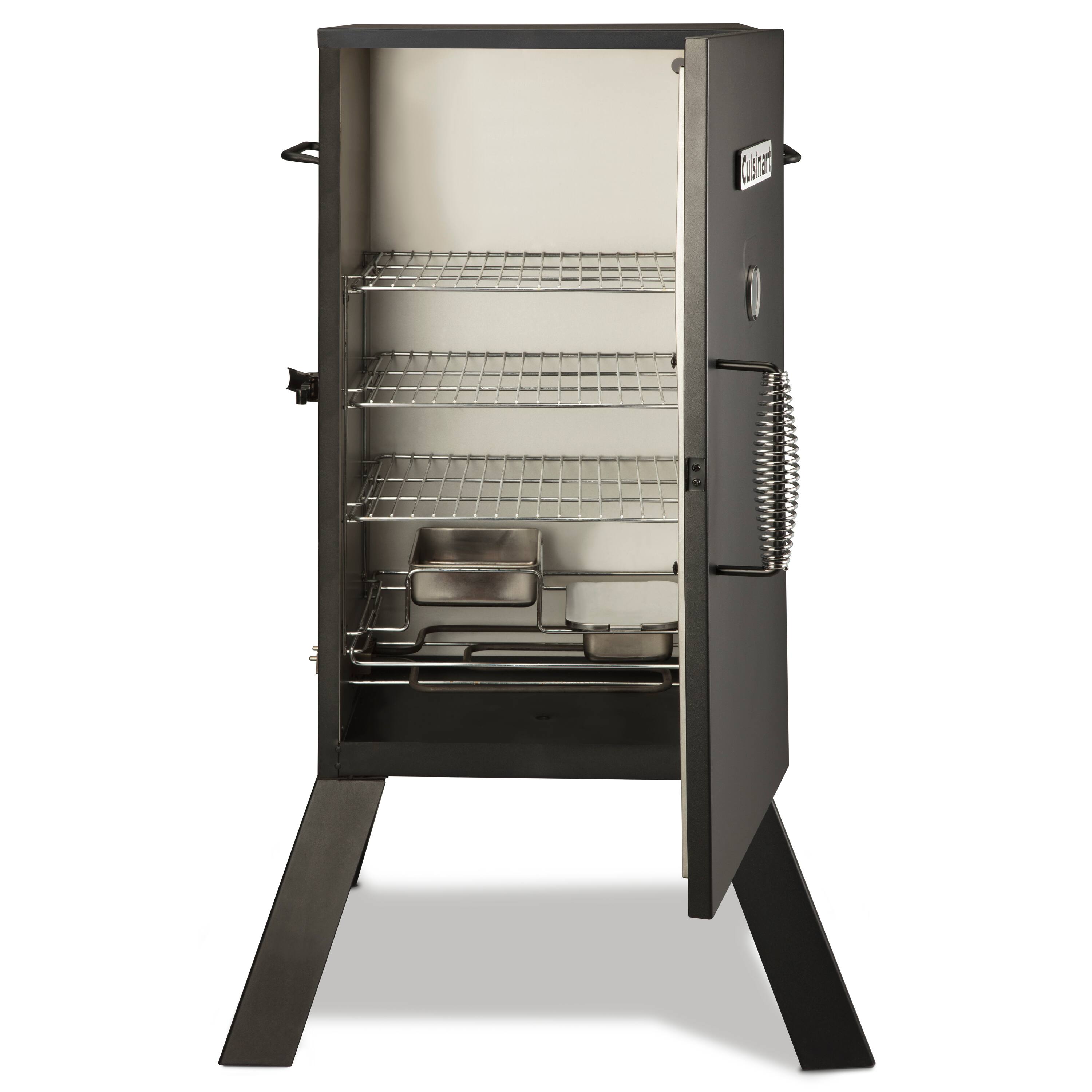 Cuisinart - 30" Electric Smoker - Black - Image 7
