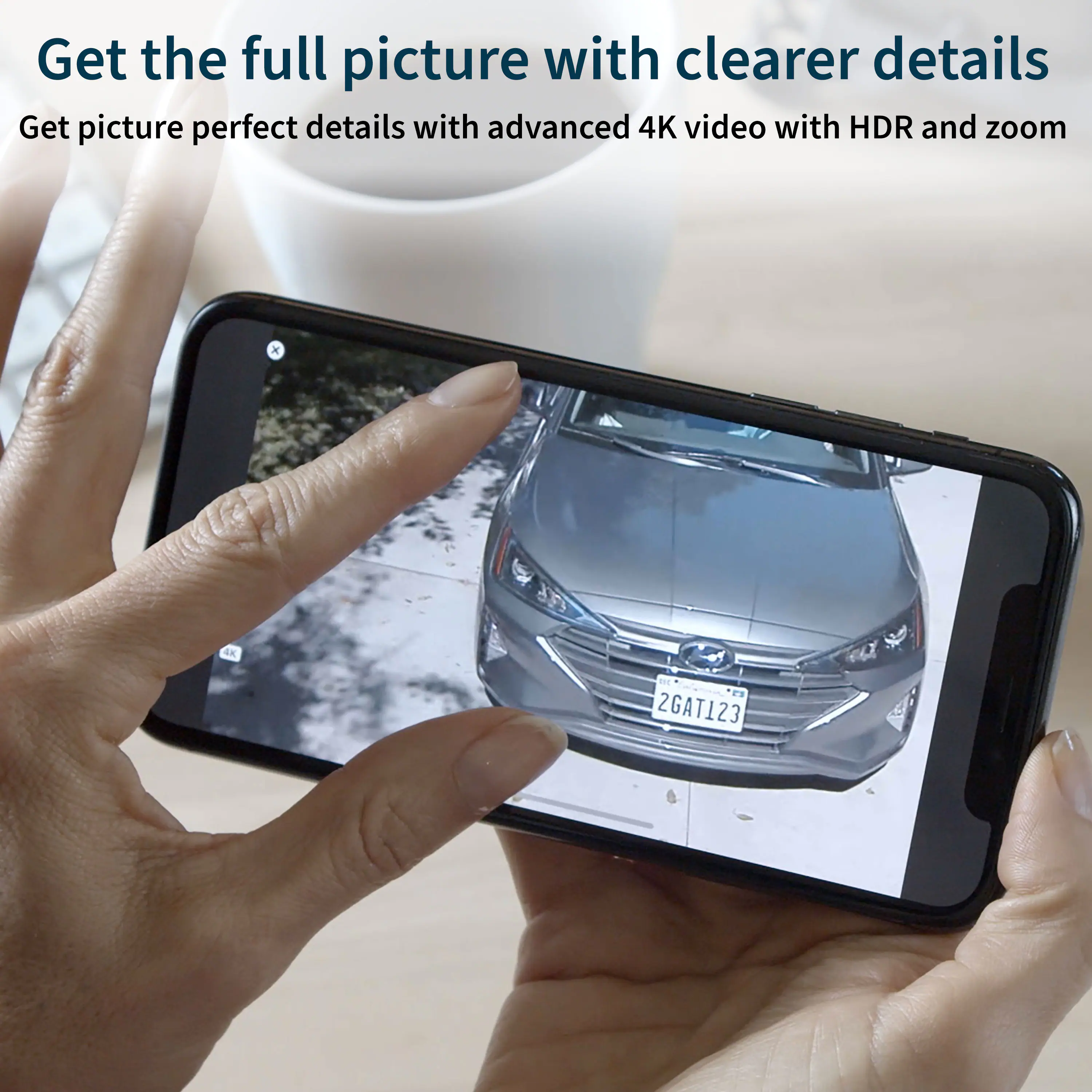 Arlo - Ultra 2 Add-on Camera Indoor/Outdoor Wireless 4K Security System - White - Image 6