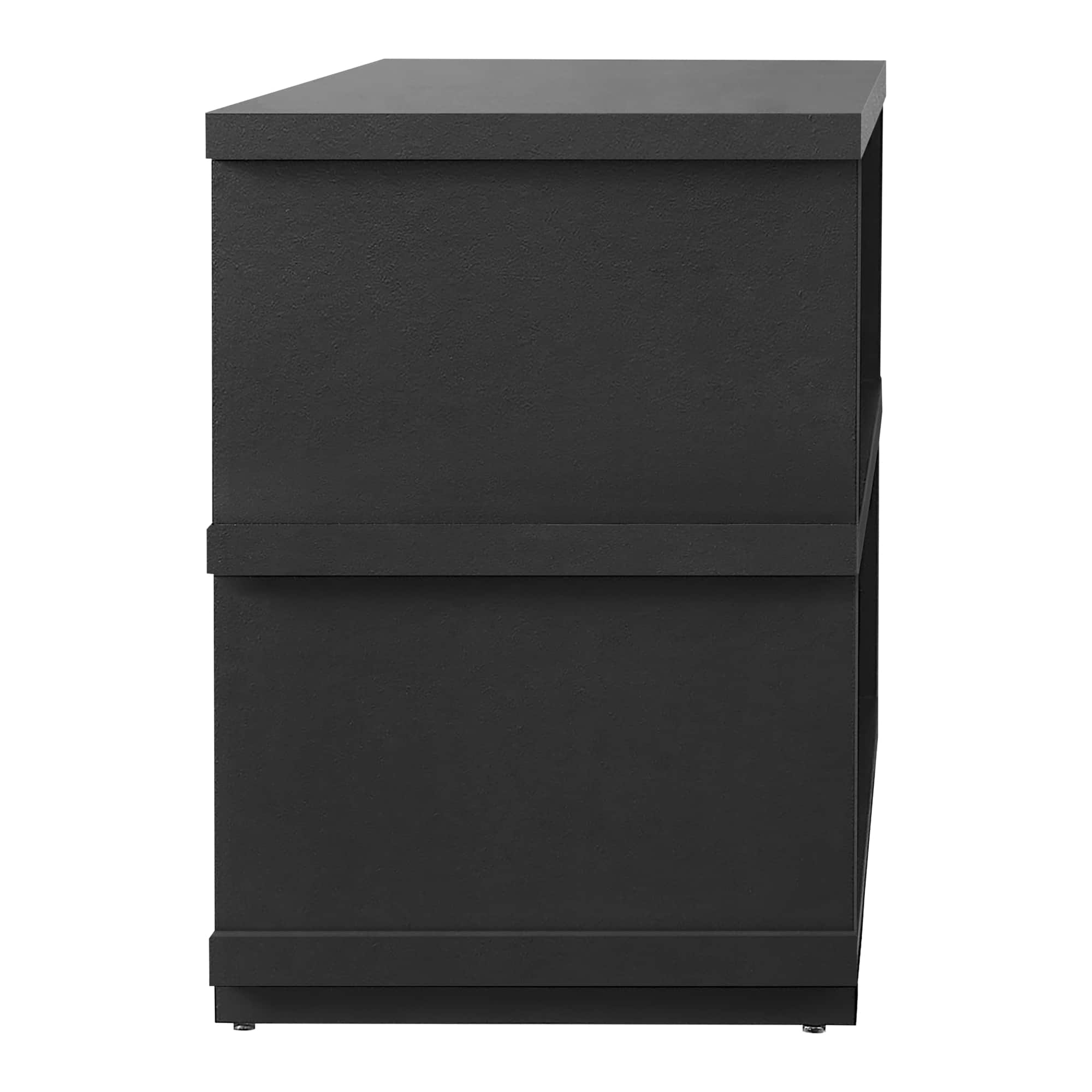 Insignia™ - TV Stand for Most TVs Up to 55” - Black - Image 14